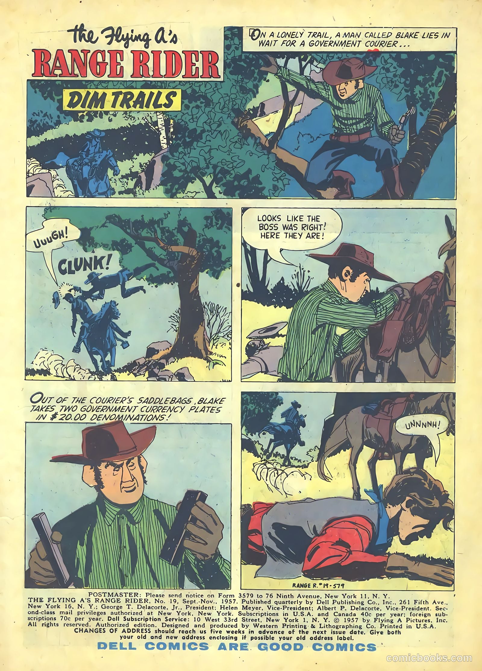 Range Rider #19 (1957) — page 3 of 36