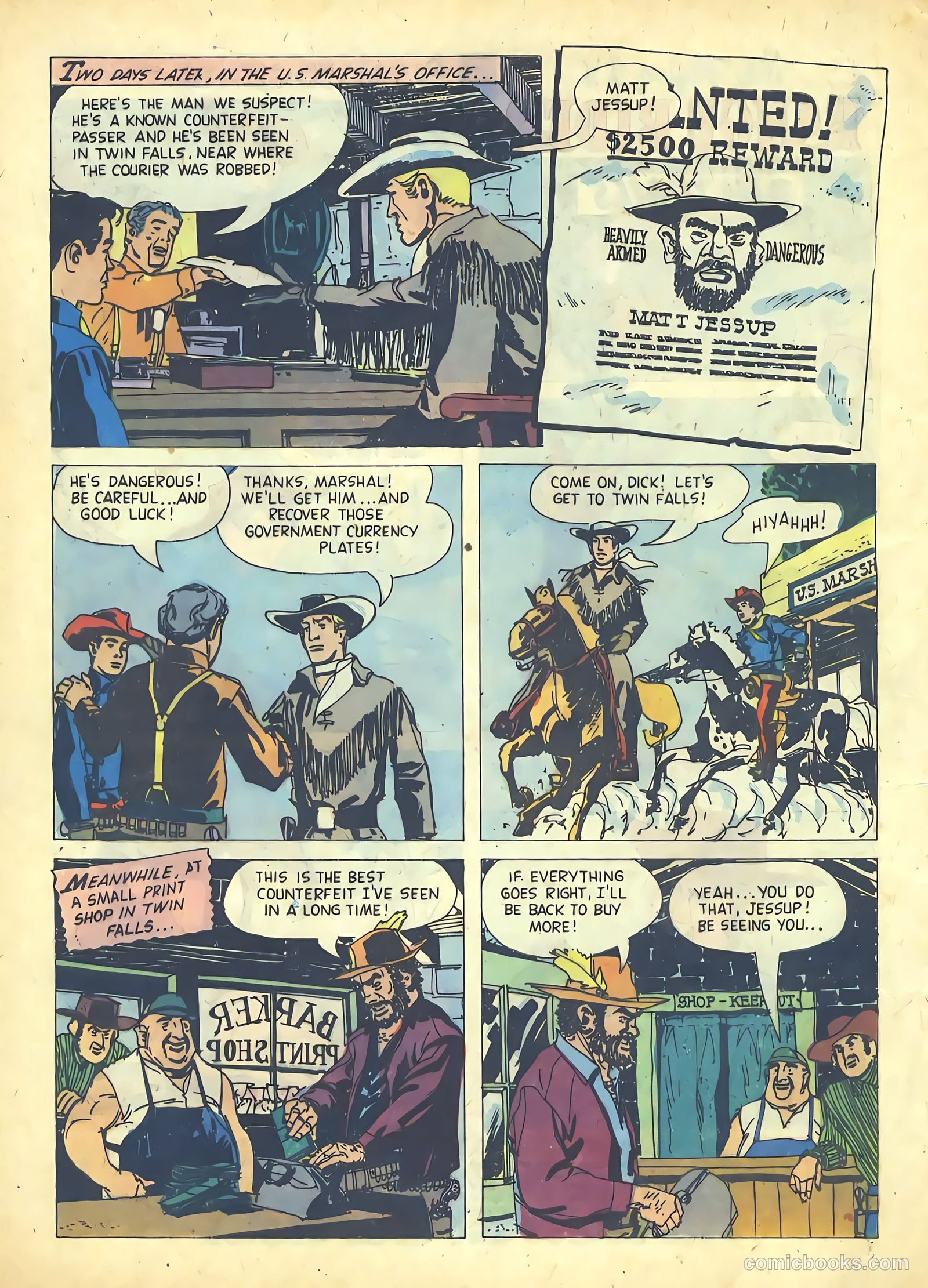 Range Rider #19 (1957) — page 4 of 36