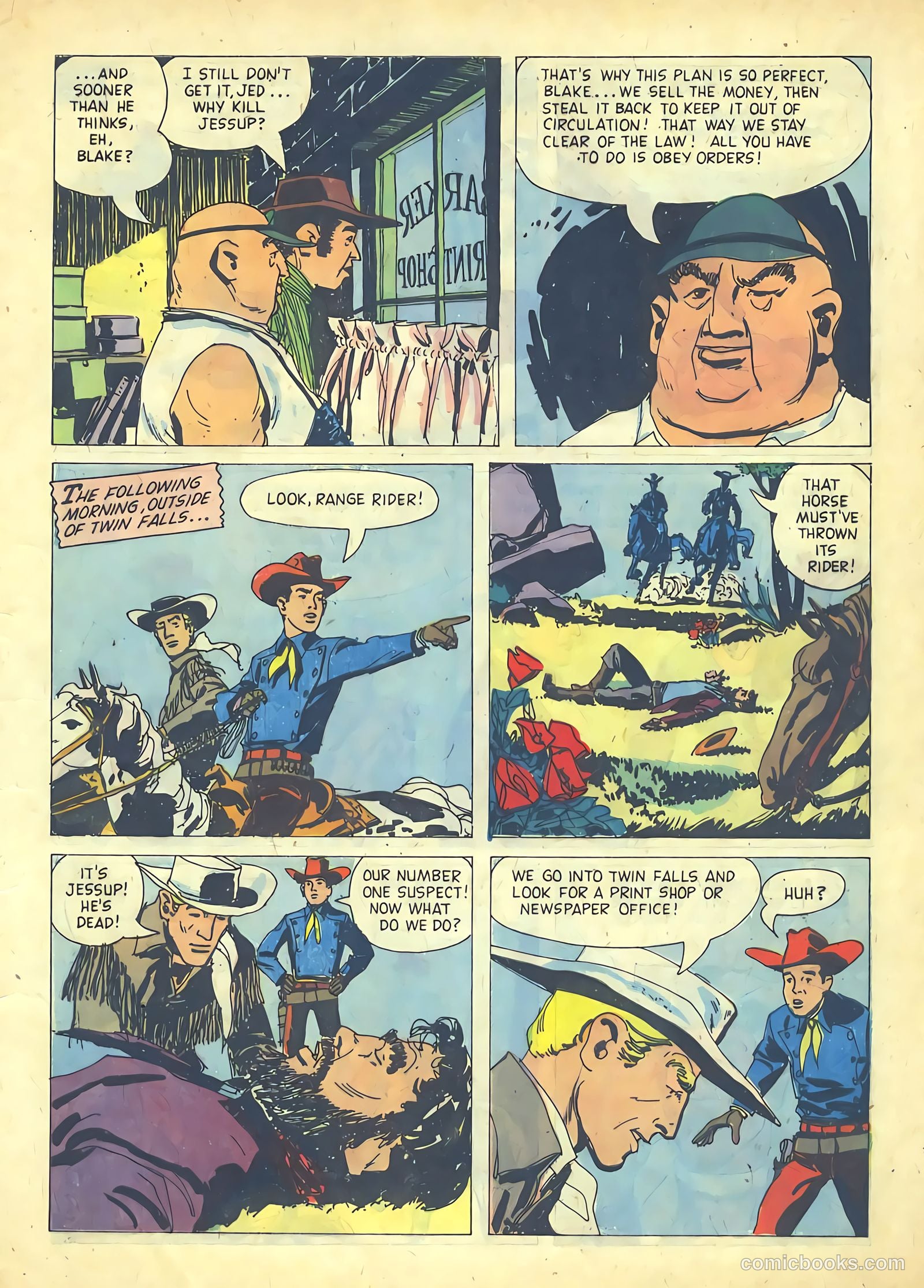 Range Rider #19 (1957) — page 5 of 36