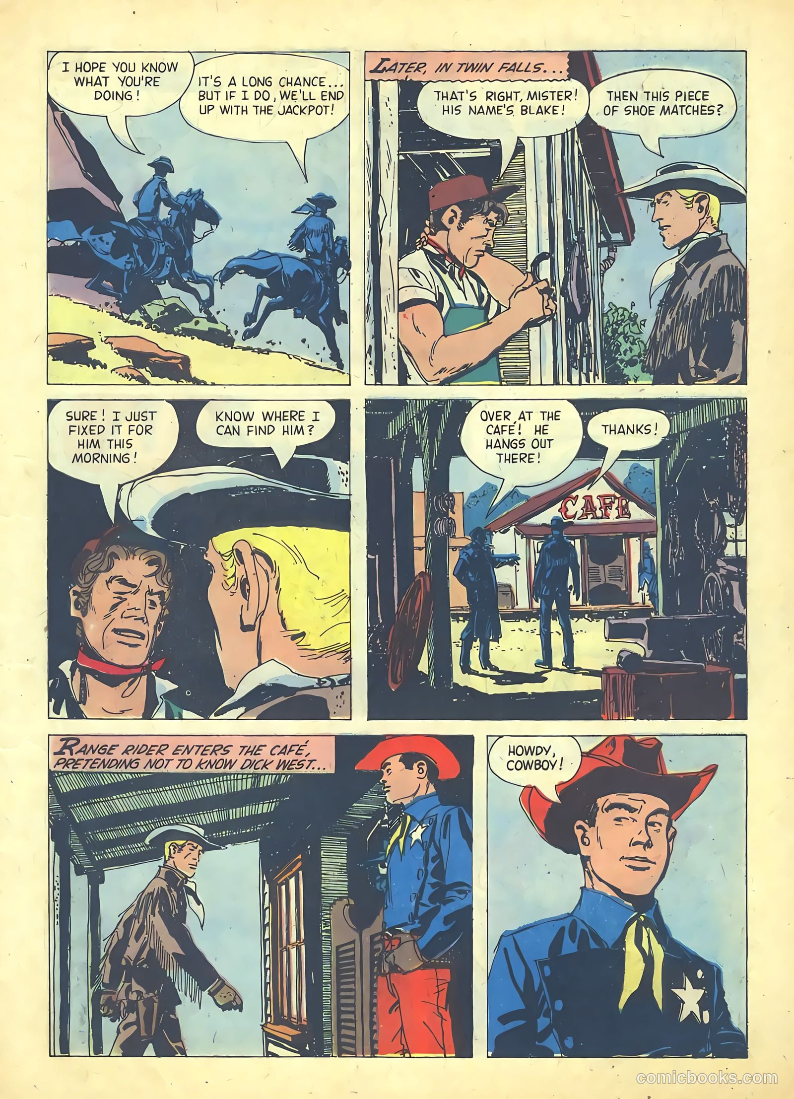 Range Rider #19 (1957) — page 7 of 36