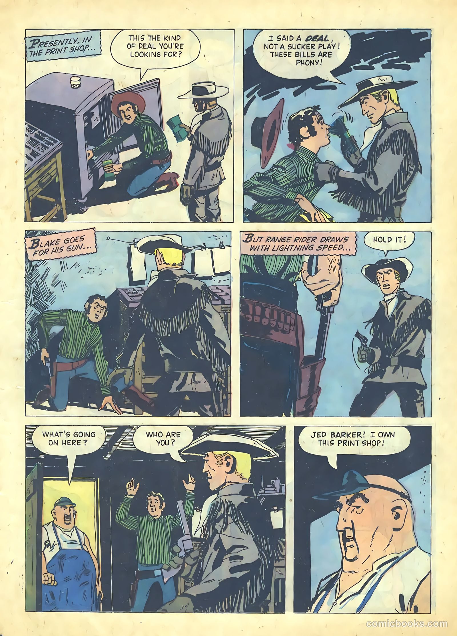 Range Rider #19 (1957) — page 13 of 36