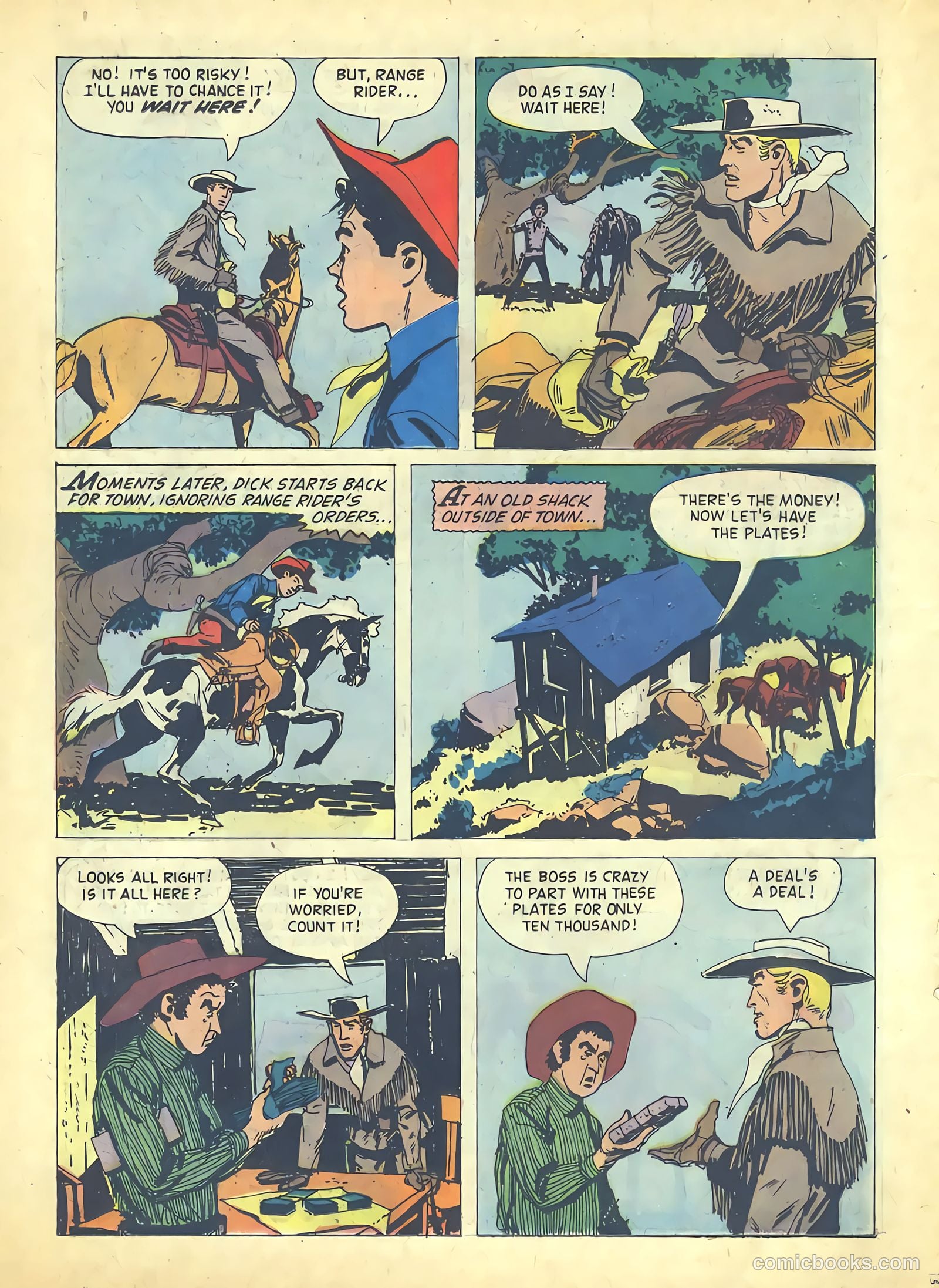 Range Rider #19 (1957) — page 18 of 36