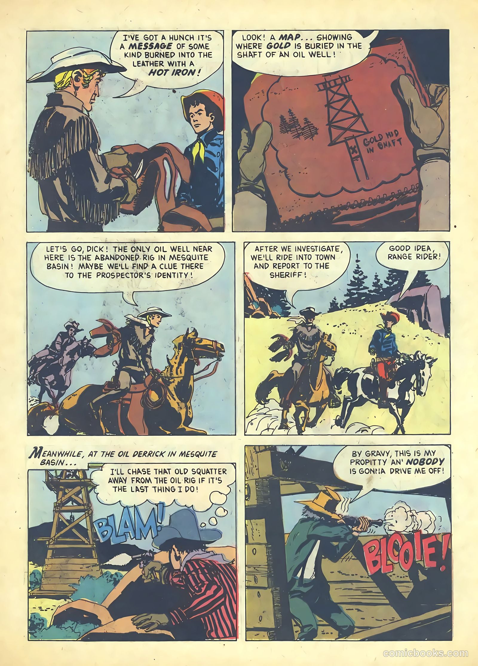 Range Rider #19 (1957) — page 30 of 36