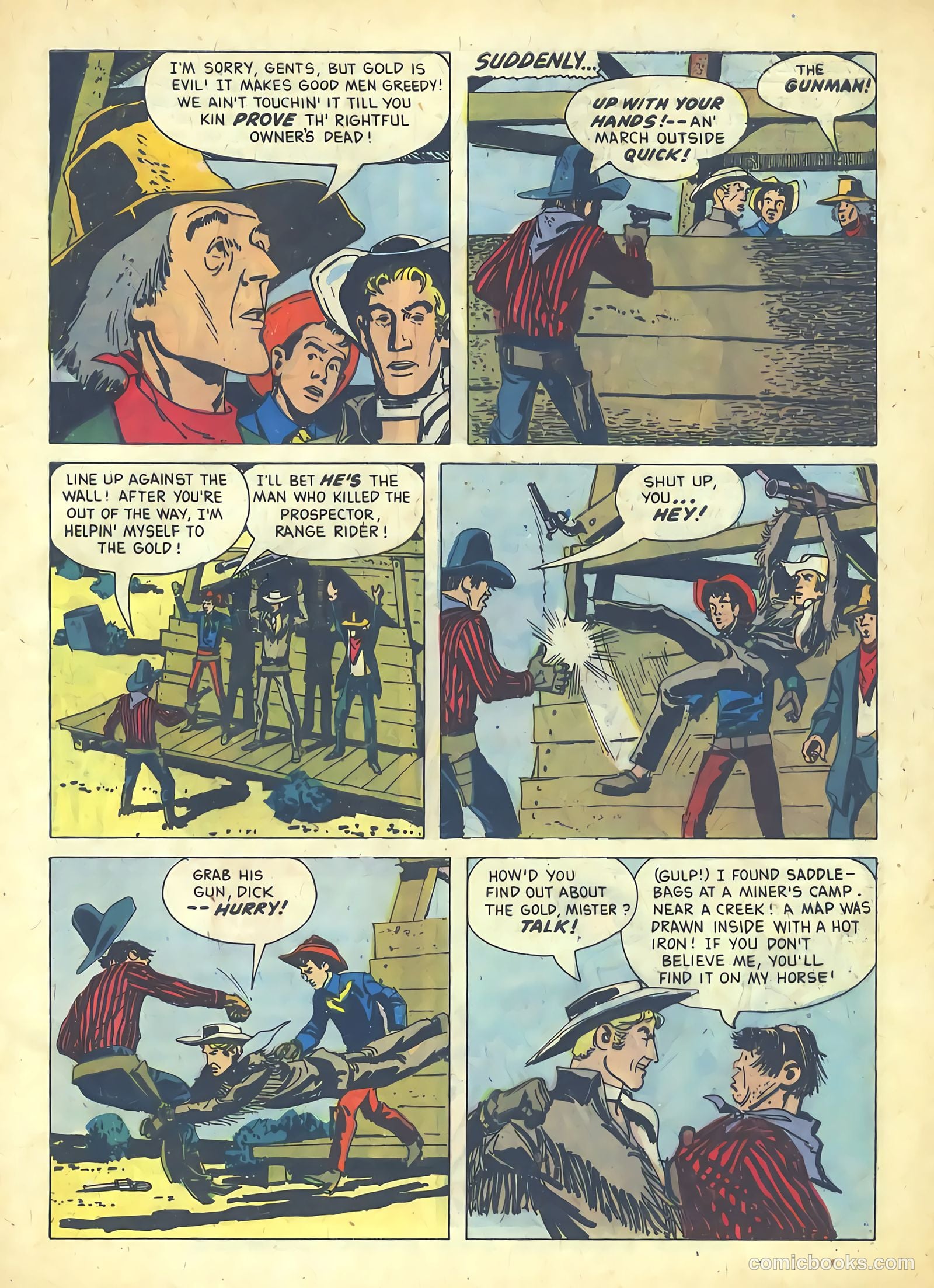 Range Rider #19 (1957) — page 33 of 36