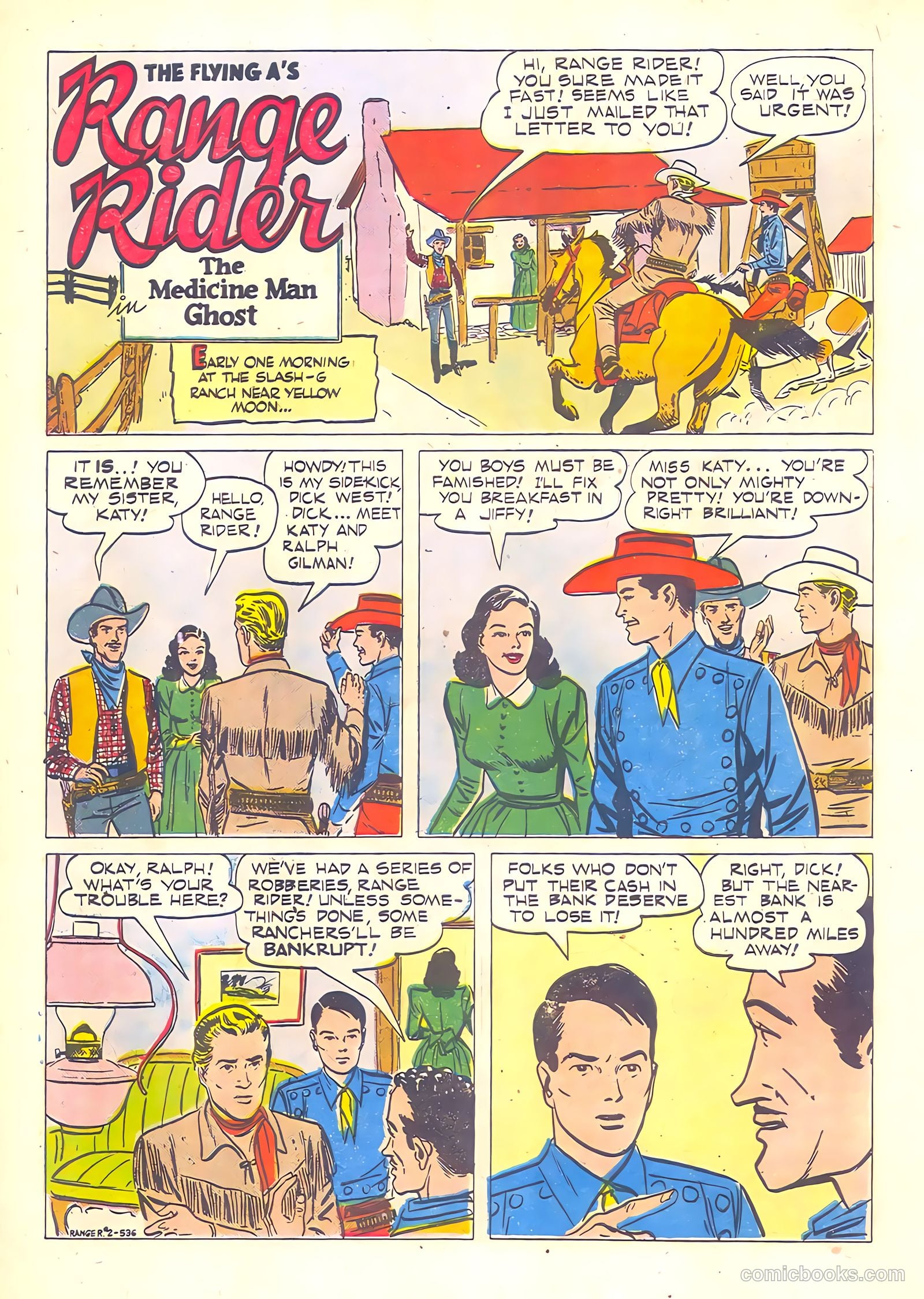 Range Rider #2 (1953) — page 3 of 36