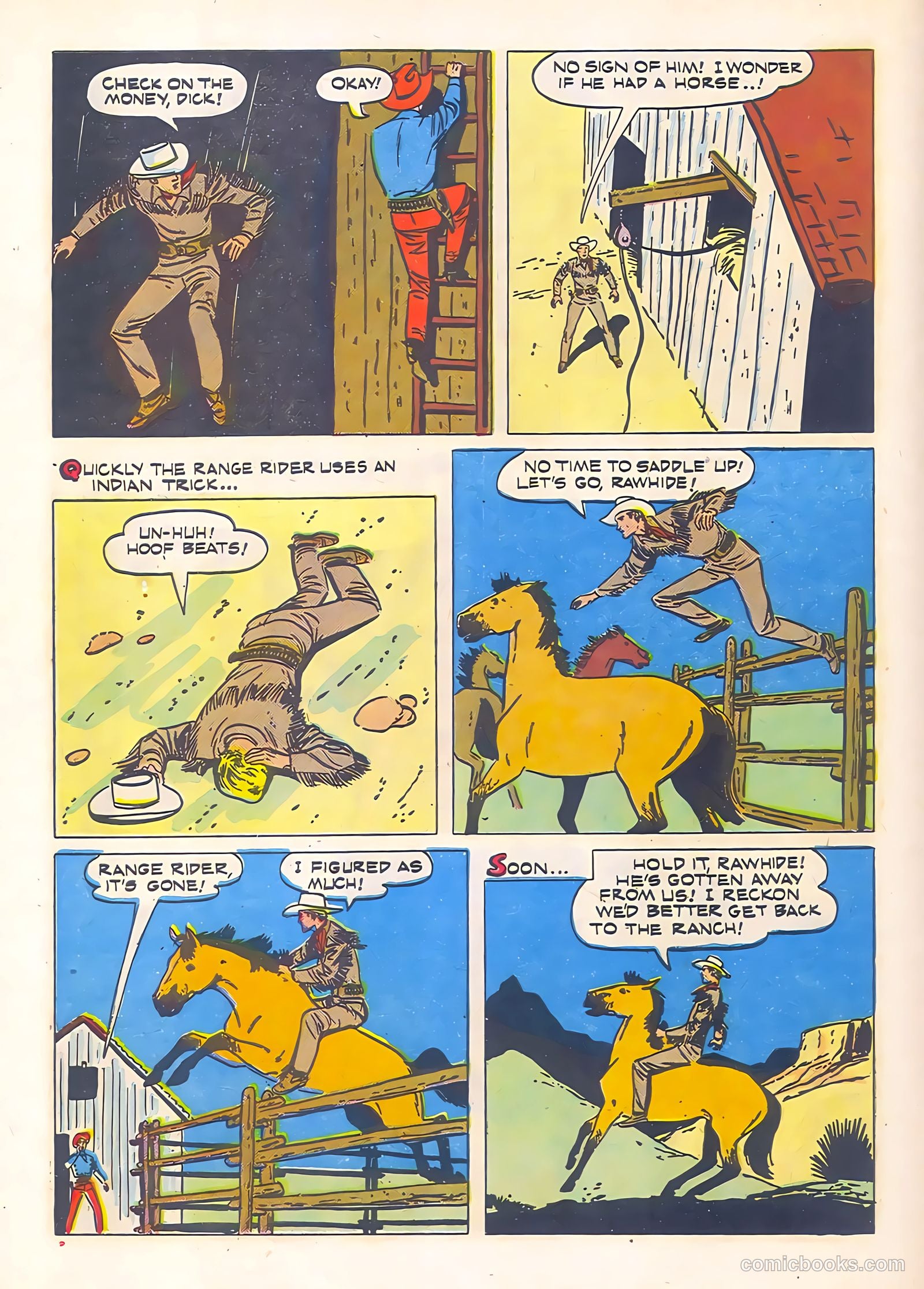 Range Rider #2 (1953) — page 10 of 36