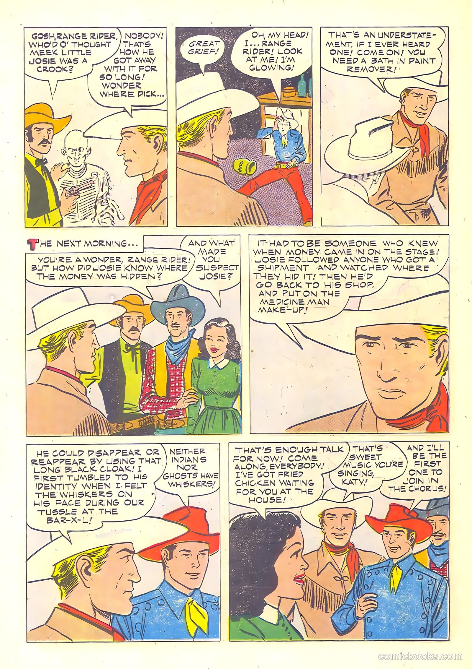 Range Rider #2 (1953) — page 18 of 36