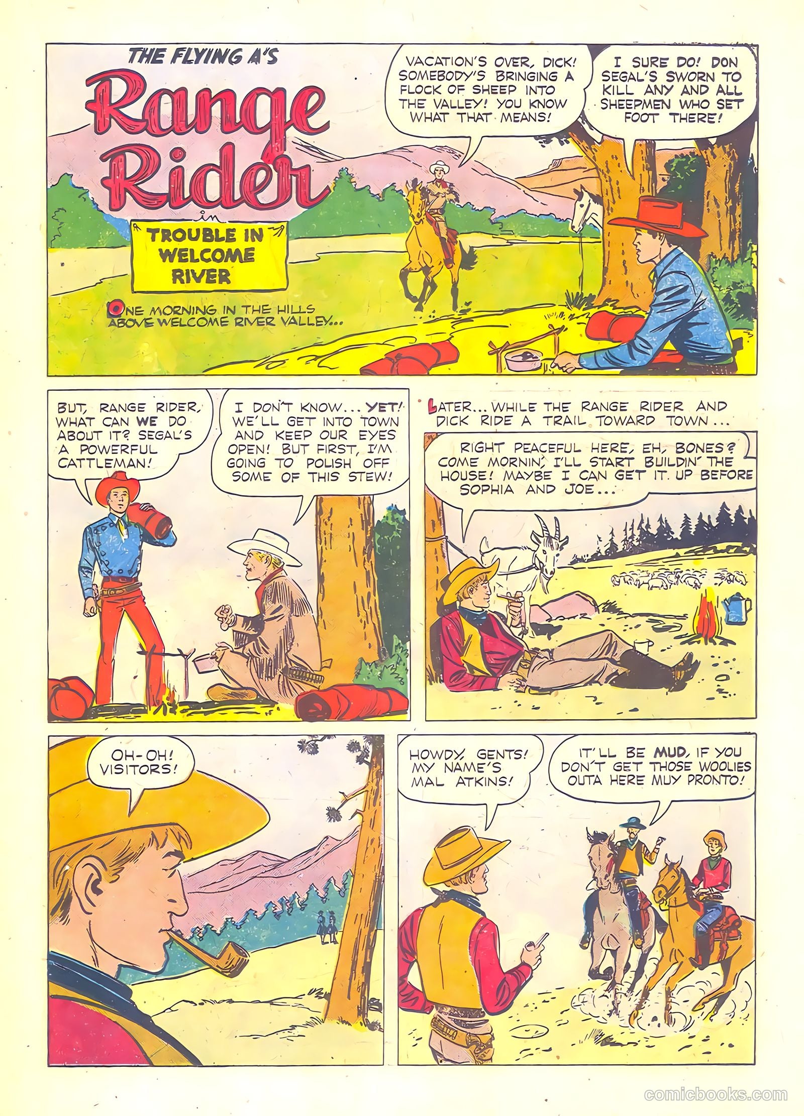 Range Rider #2 (1953) — page 19 of 36