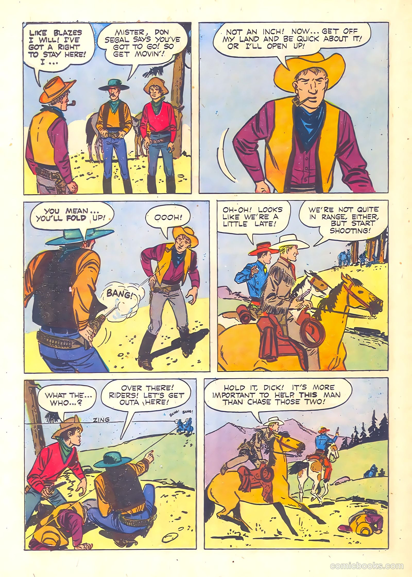 Range Rider #2 (1953) — page 20 of 36