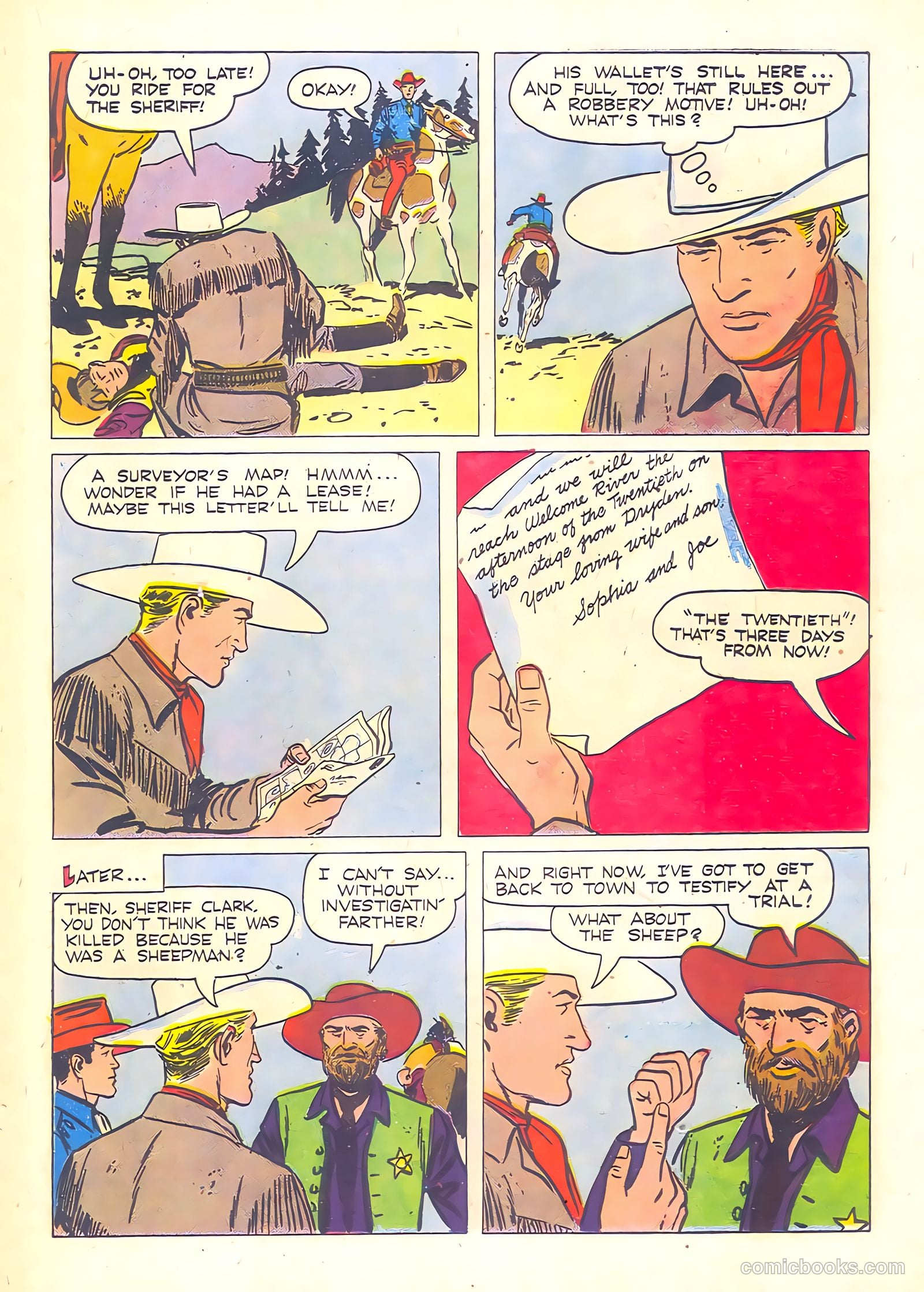 Range Rider #2 (1953) — page 21 of 36