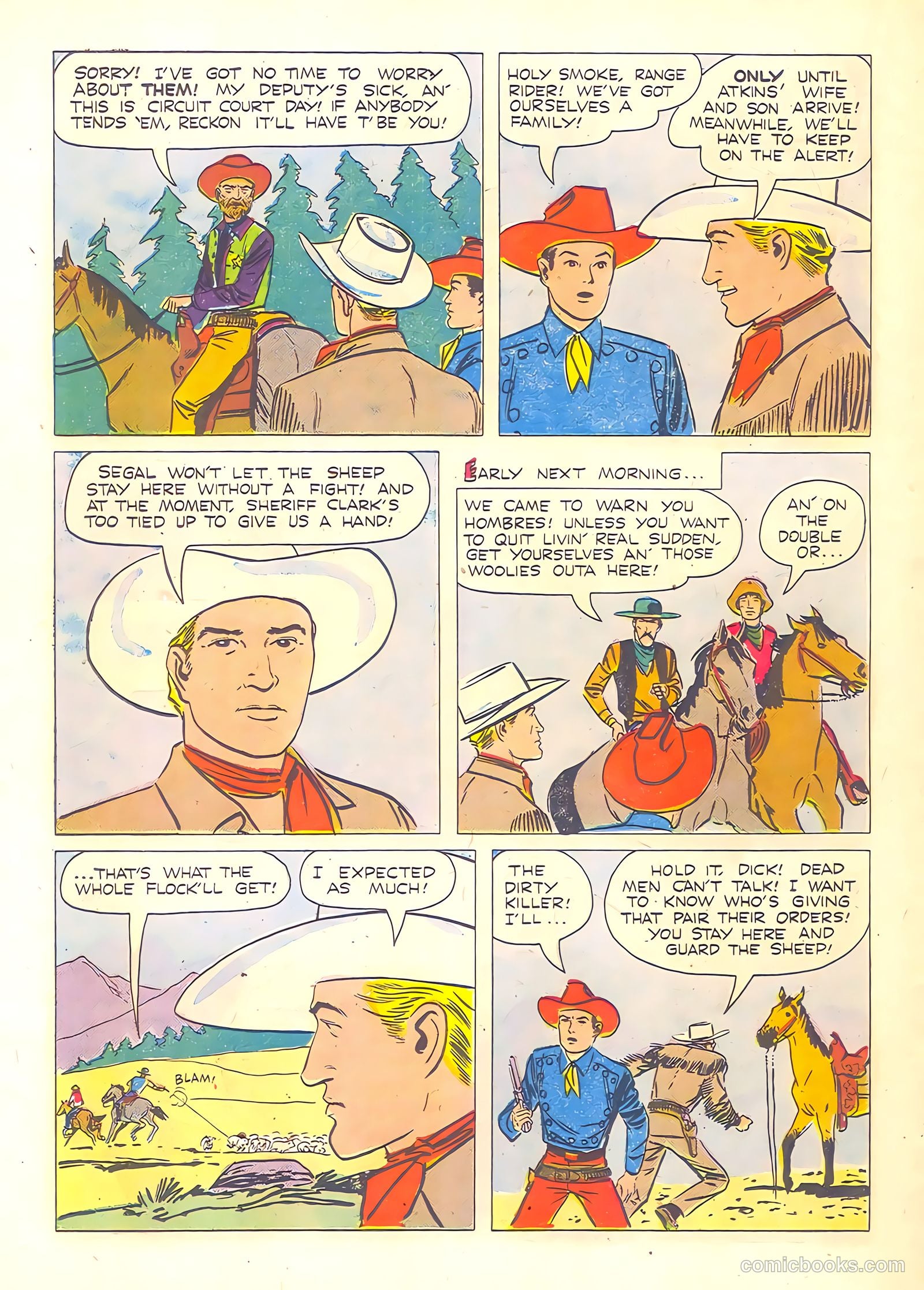 Range Rider #2 (1953) — page 22 of 36