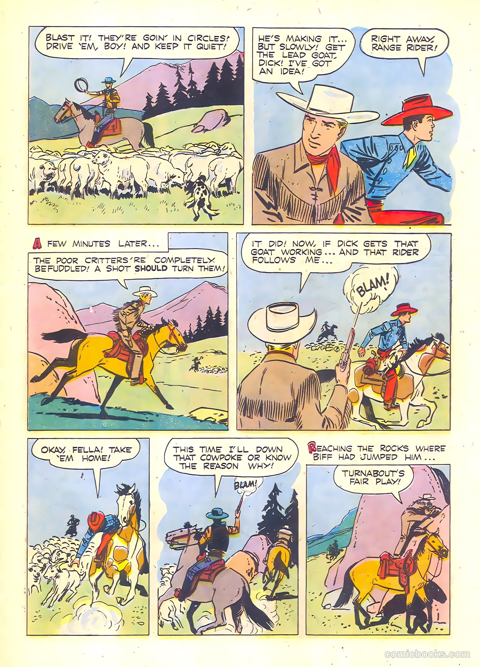 Range Rider #2 (1953) — page 29 of 36