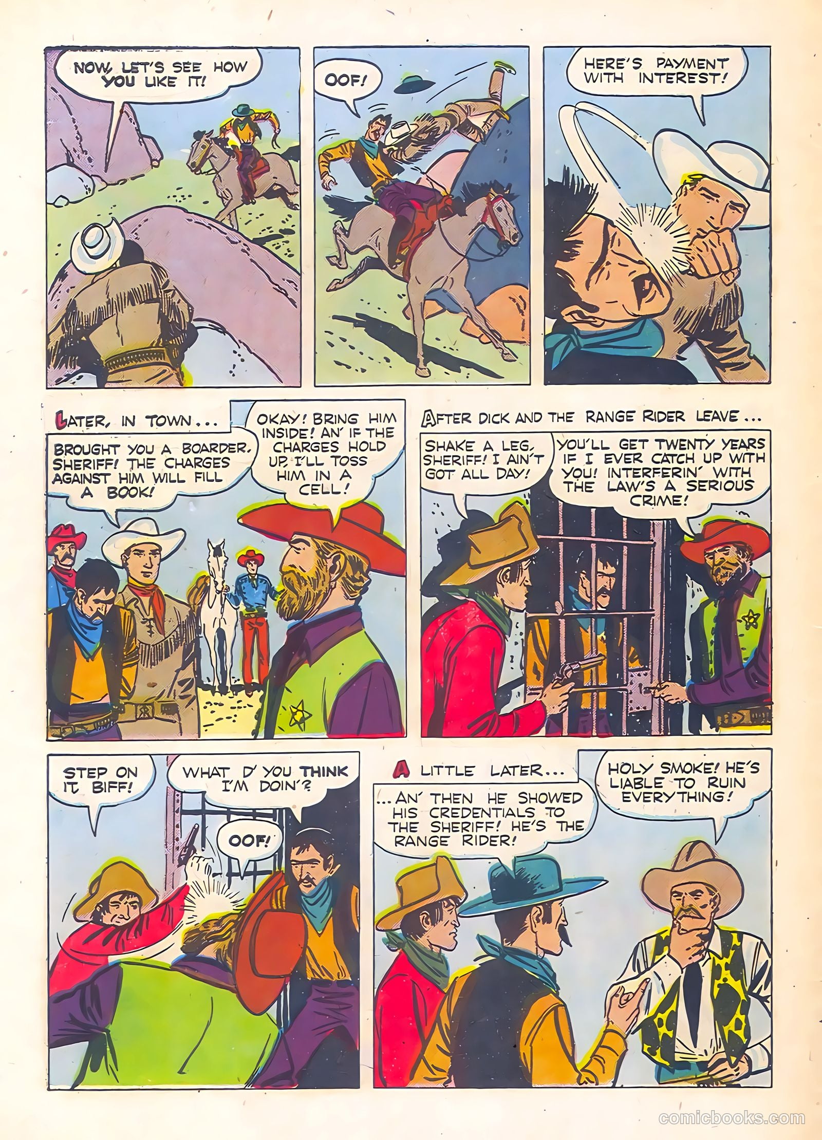 Range Rider #2 (1953) — page 30 of 36