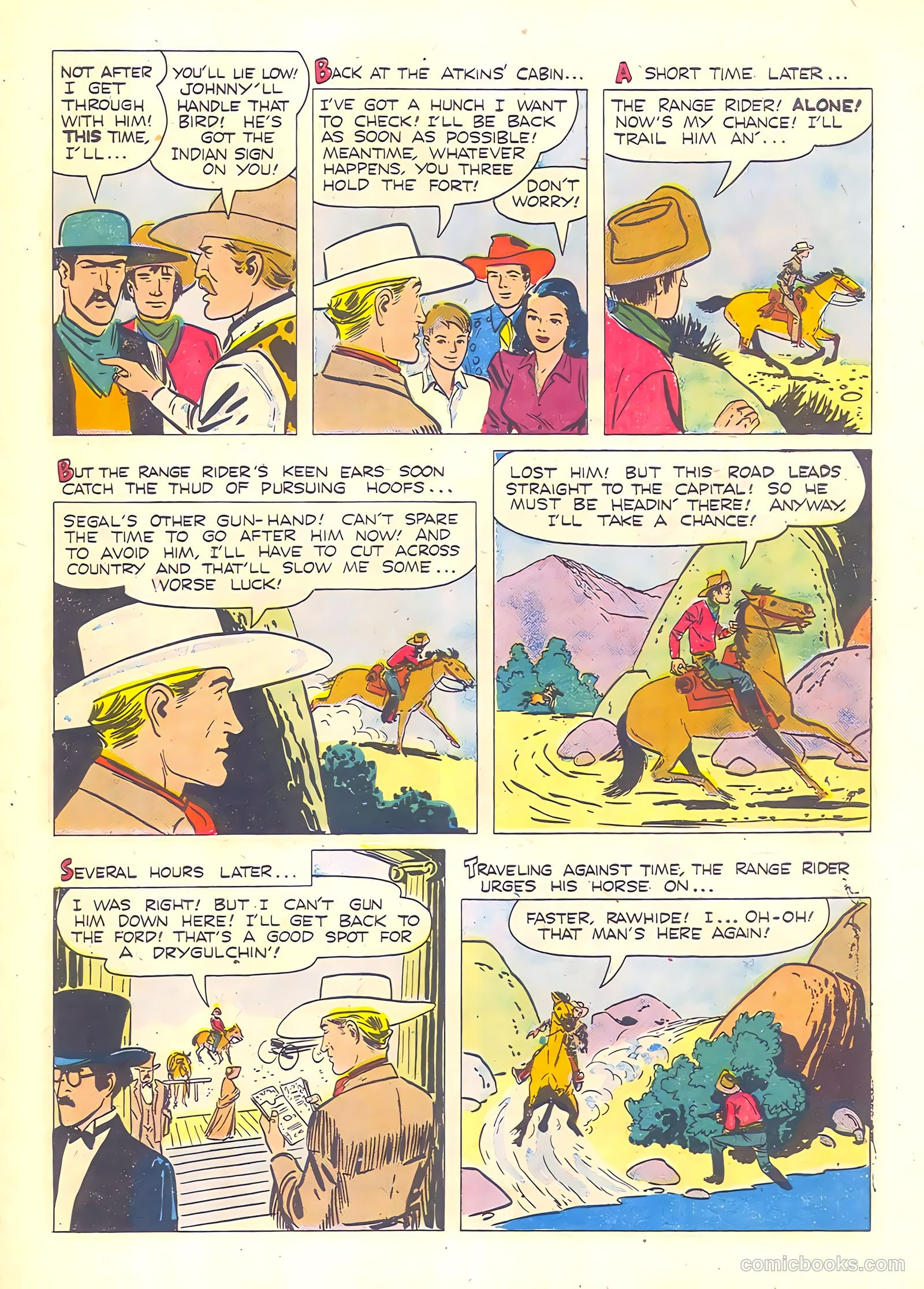 Range Rider #2 (1953) — page 31 of 36