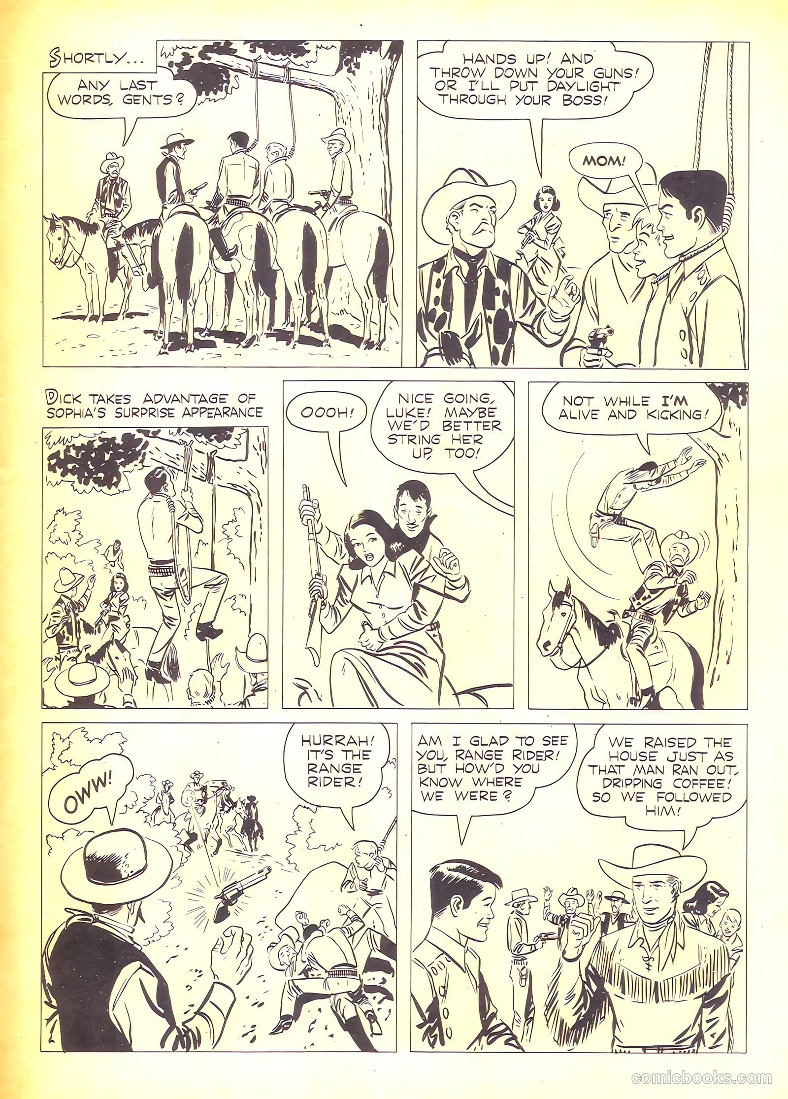 Range Rider #2 (1953) — page 35 of 36
