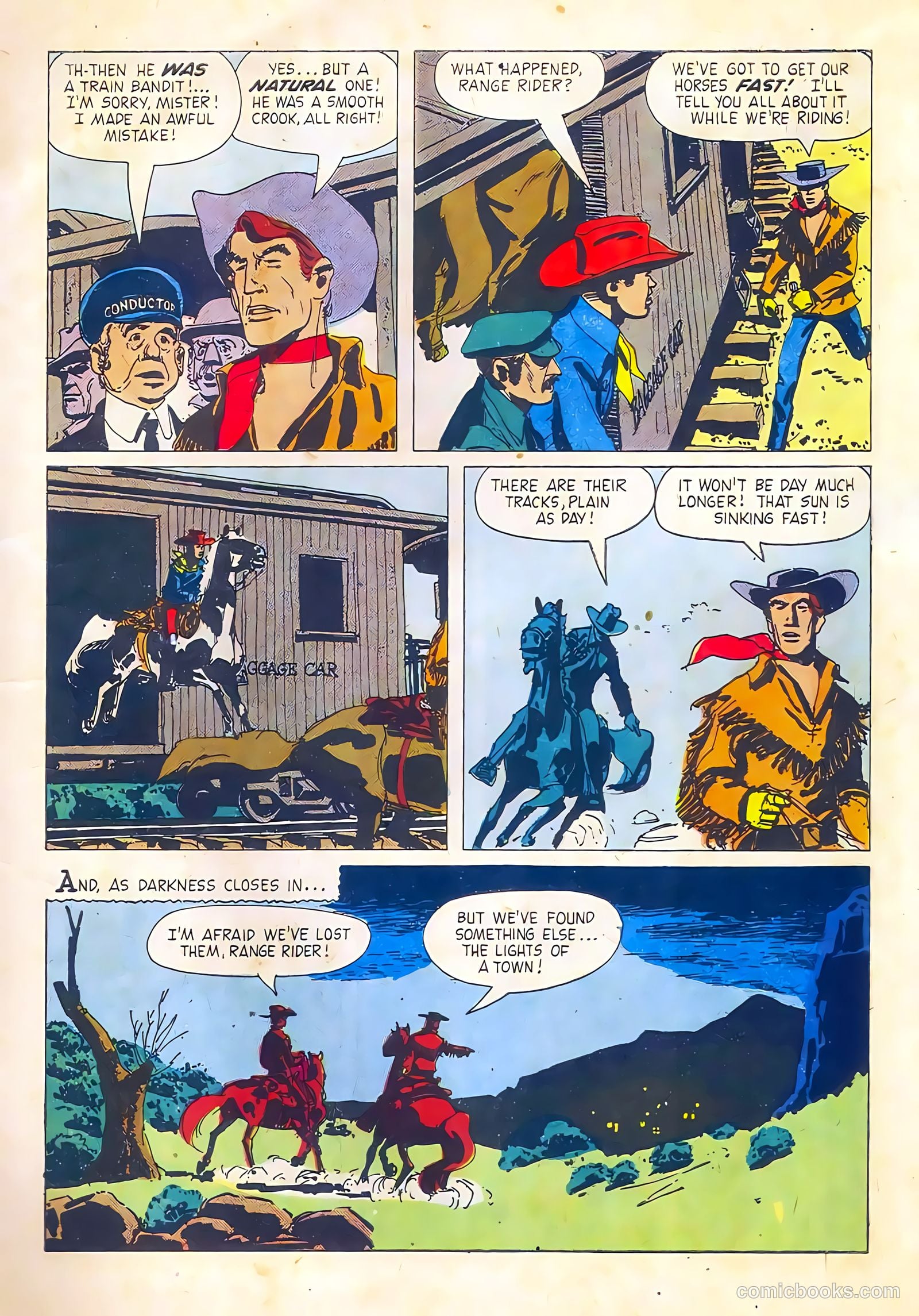 Range Rider #20 (1958) — page 7 of 36