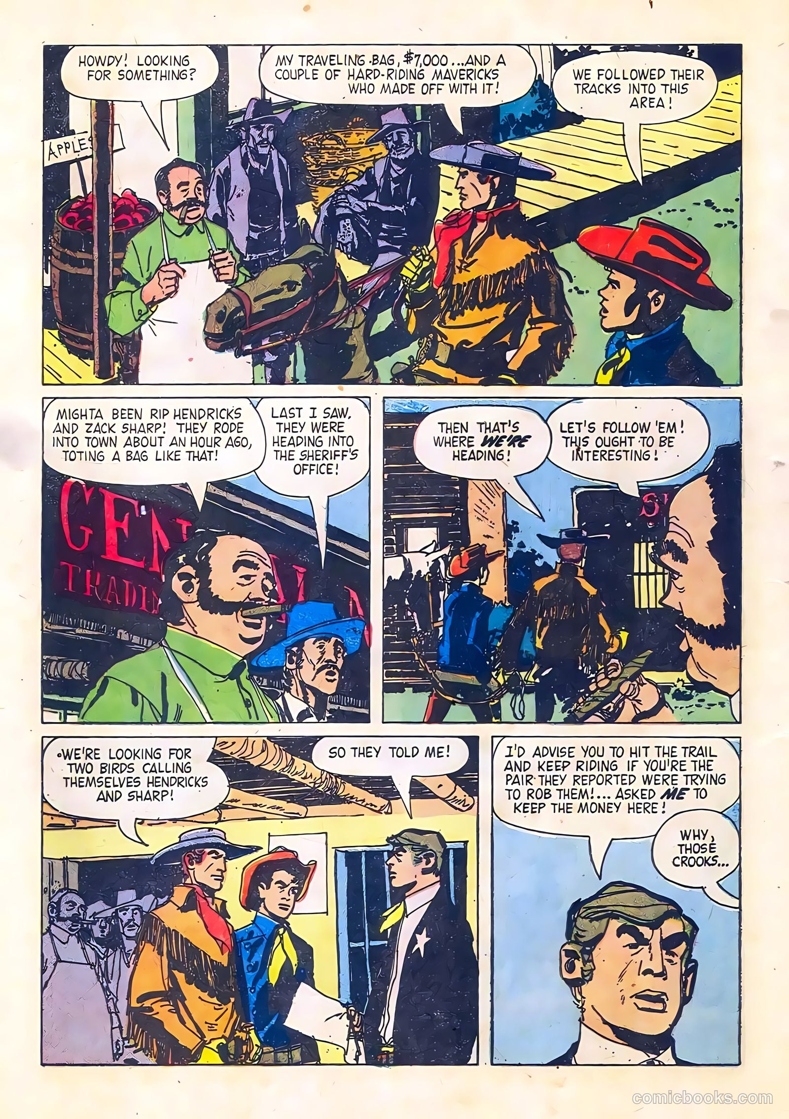 Range Rider #20 (1958) — page 8 of 36