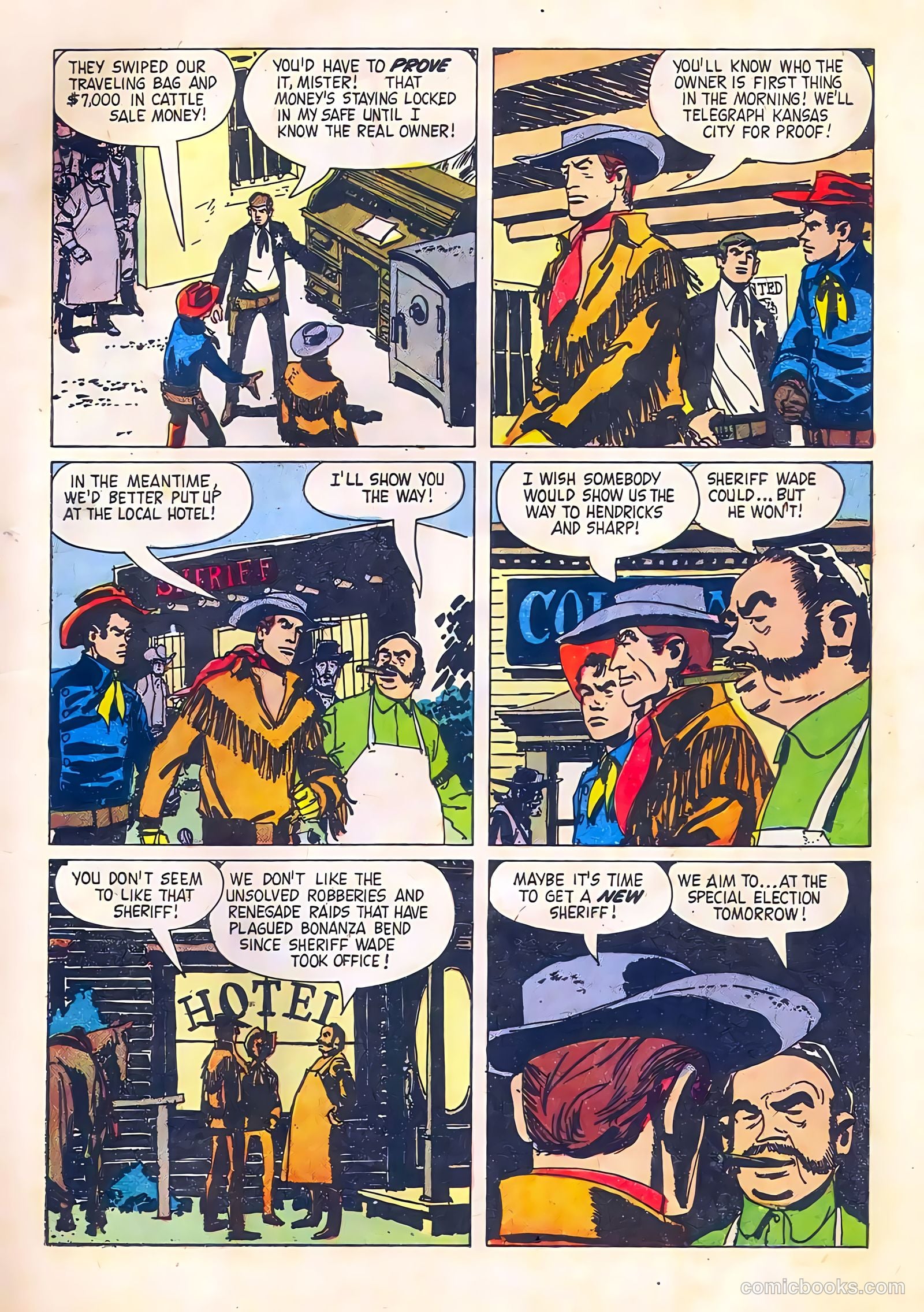 Range Rider #20 (1958) — page 9 of 36