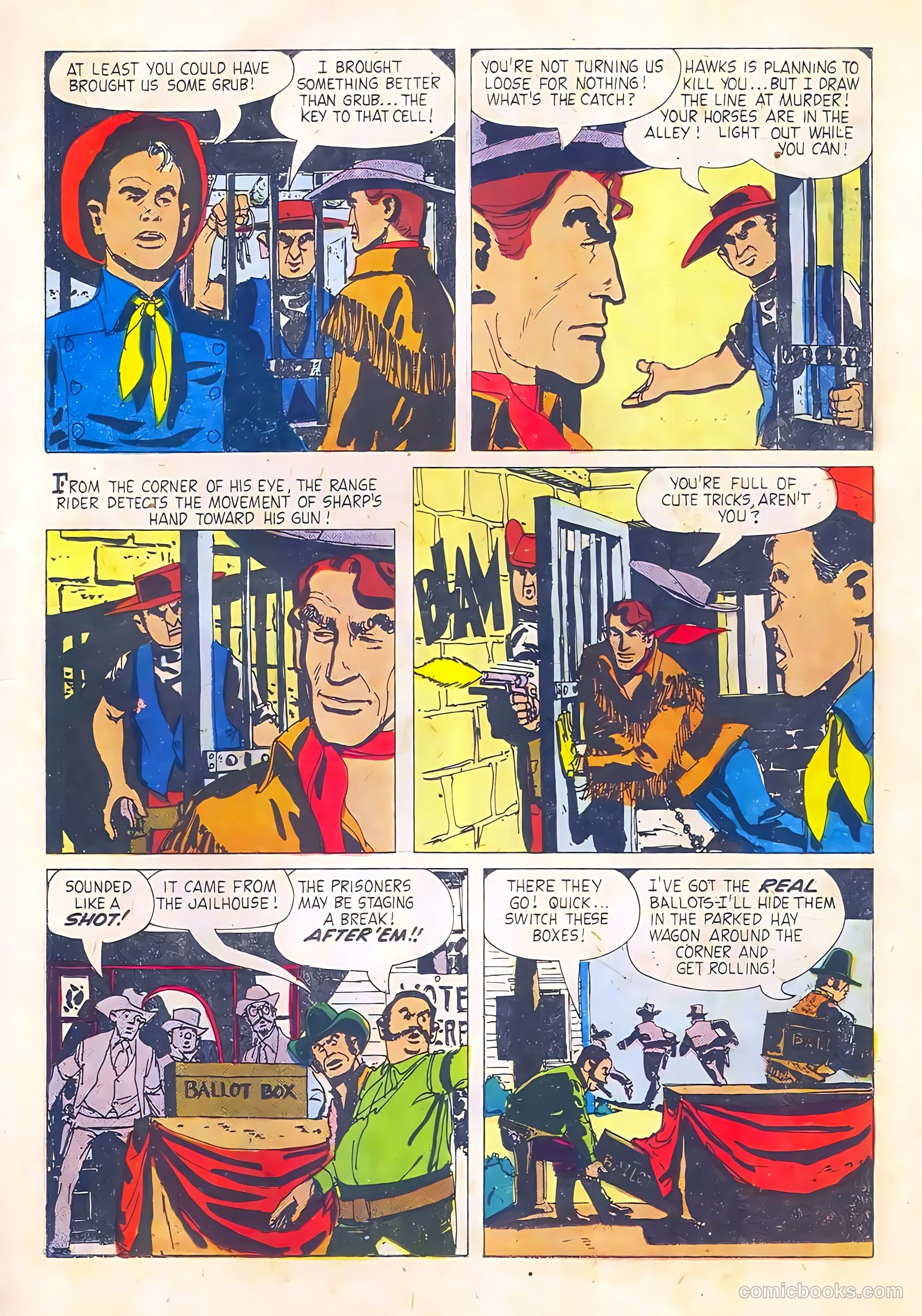 Range Rider #20 (1958) — page 15 of 36
