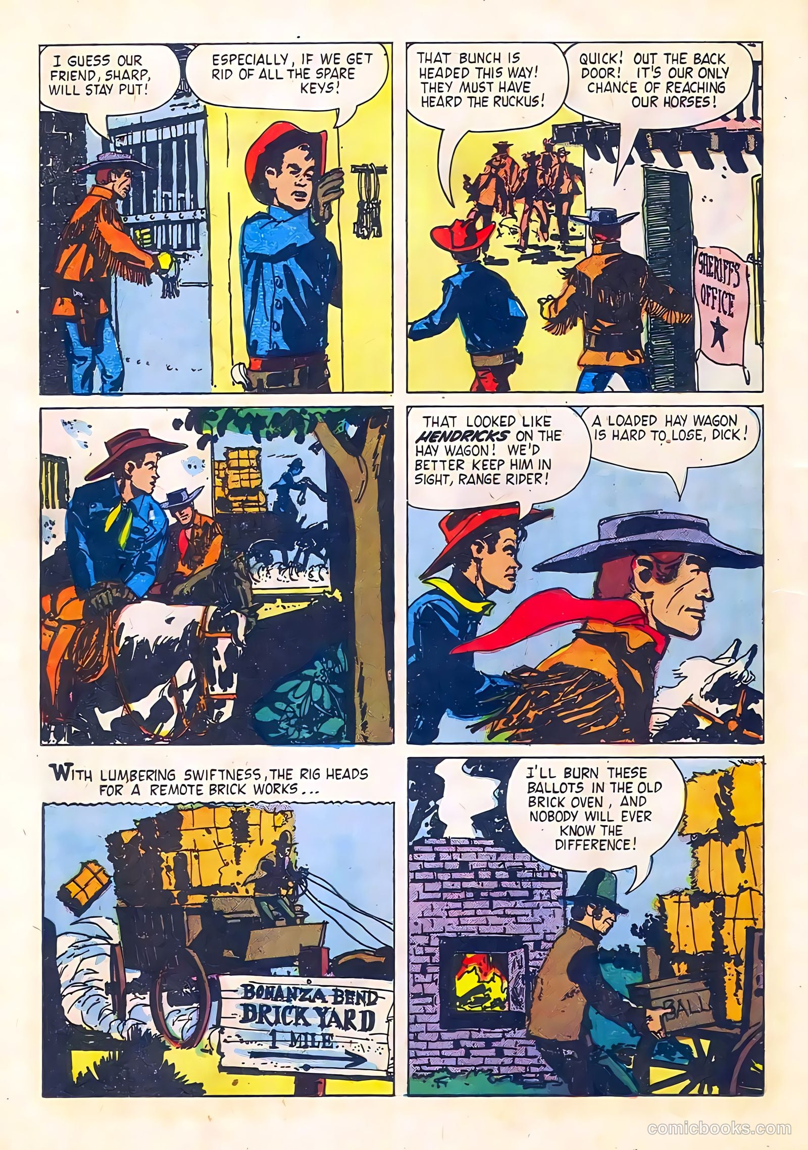 Range Rider #20 (1958) — page 16 of 36