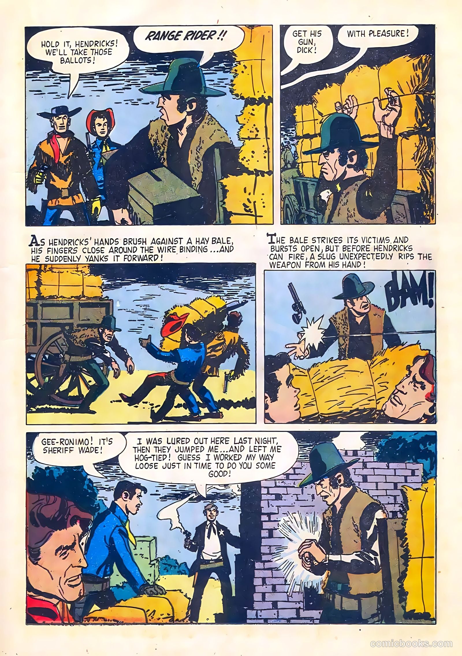 Range Rider #20 (1958) — page 17 of 36