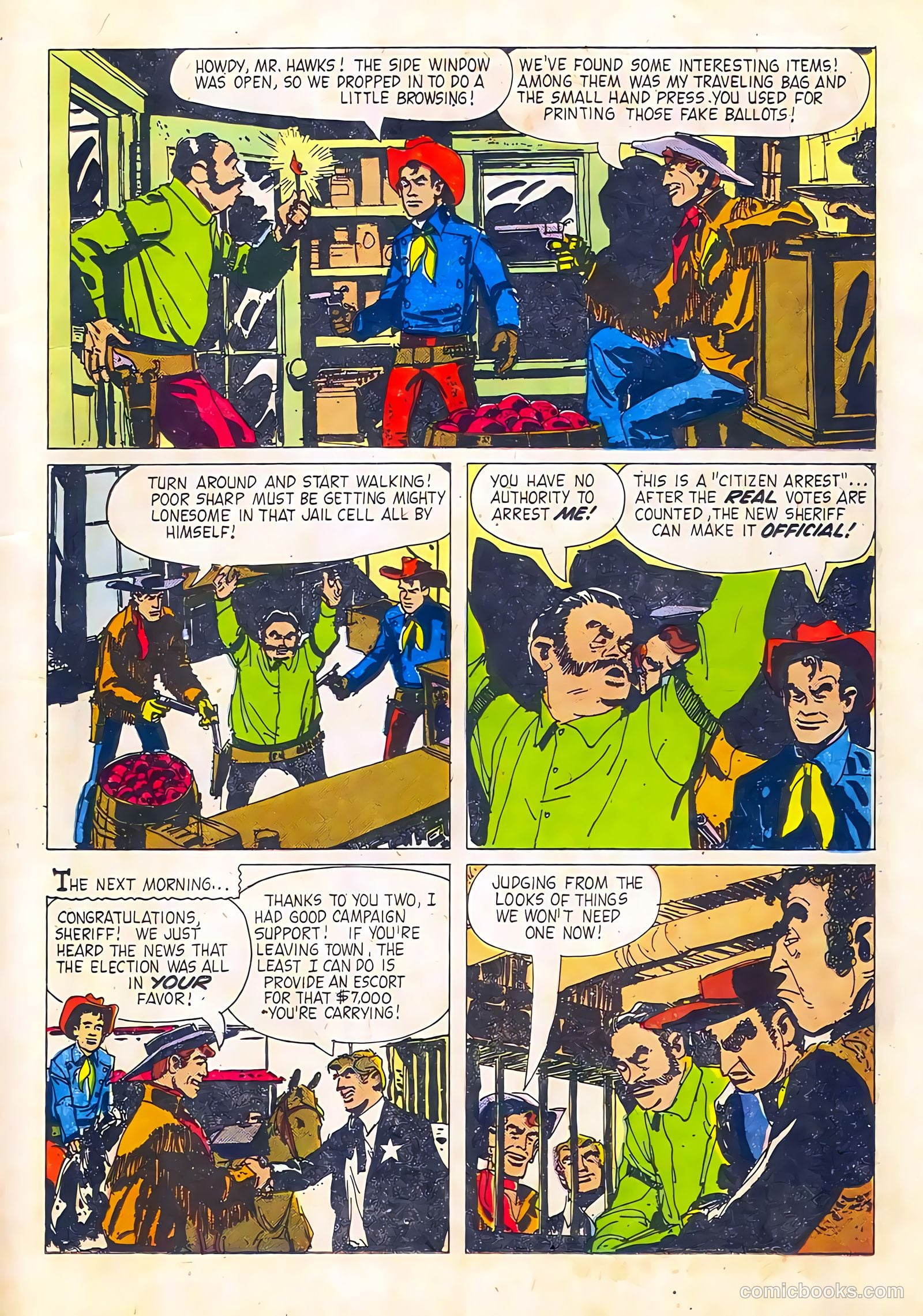 Range Rider #20 (1958) — page 19 of 36
