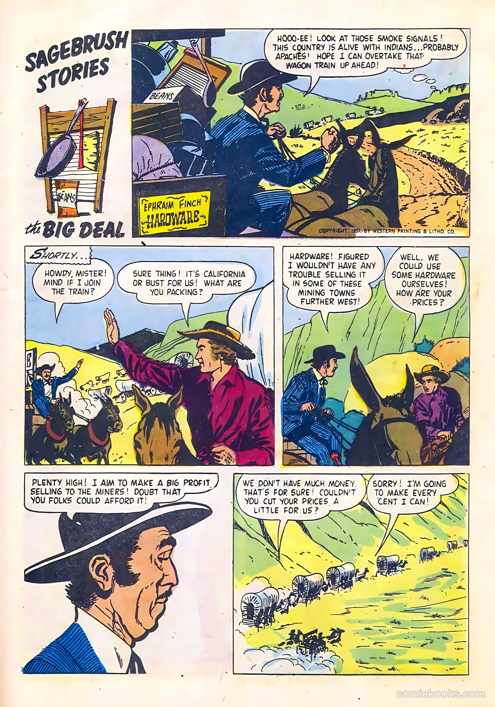 Range Rider #20 (1958) — page 21 of 36