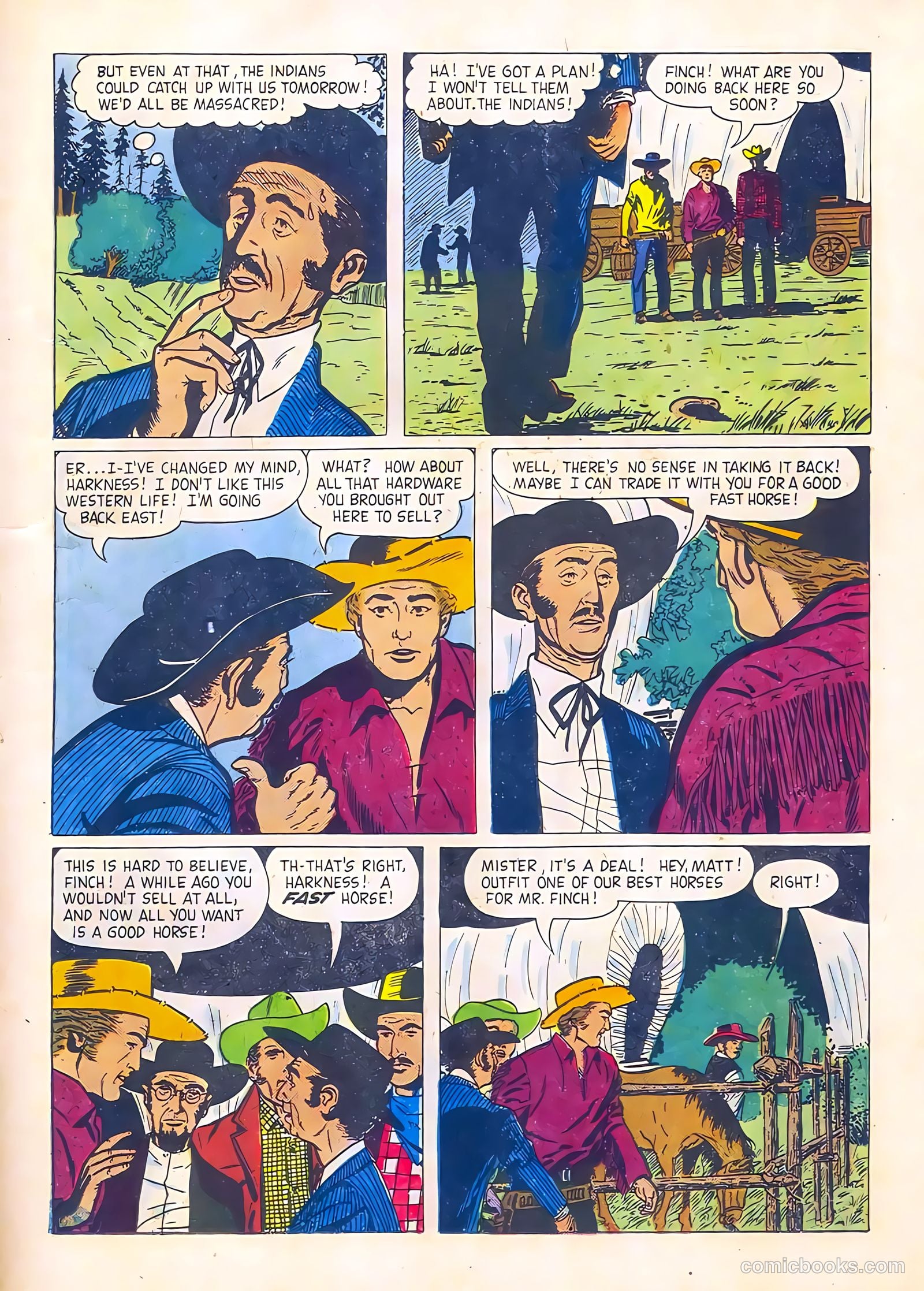 Range Rider #20 (1958) — page 23 of 36