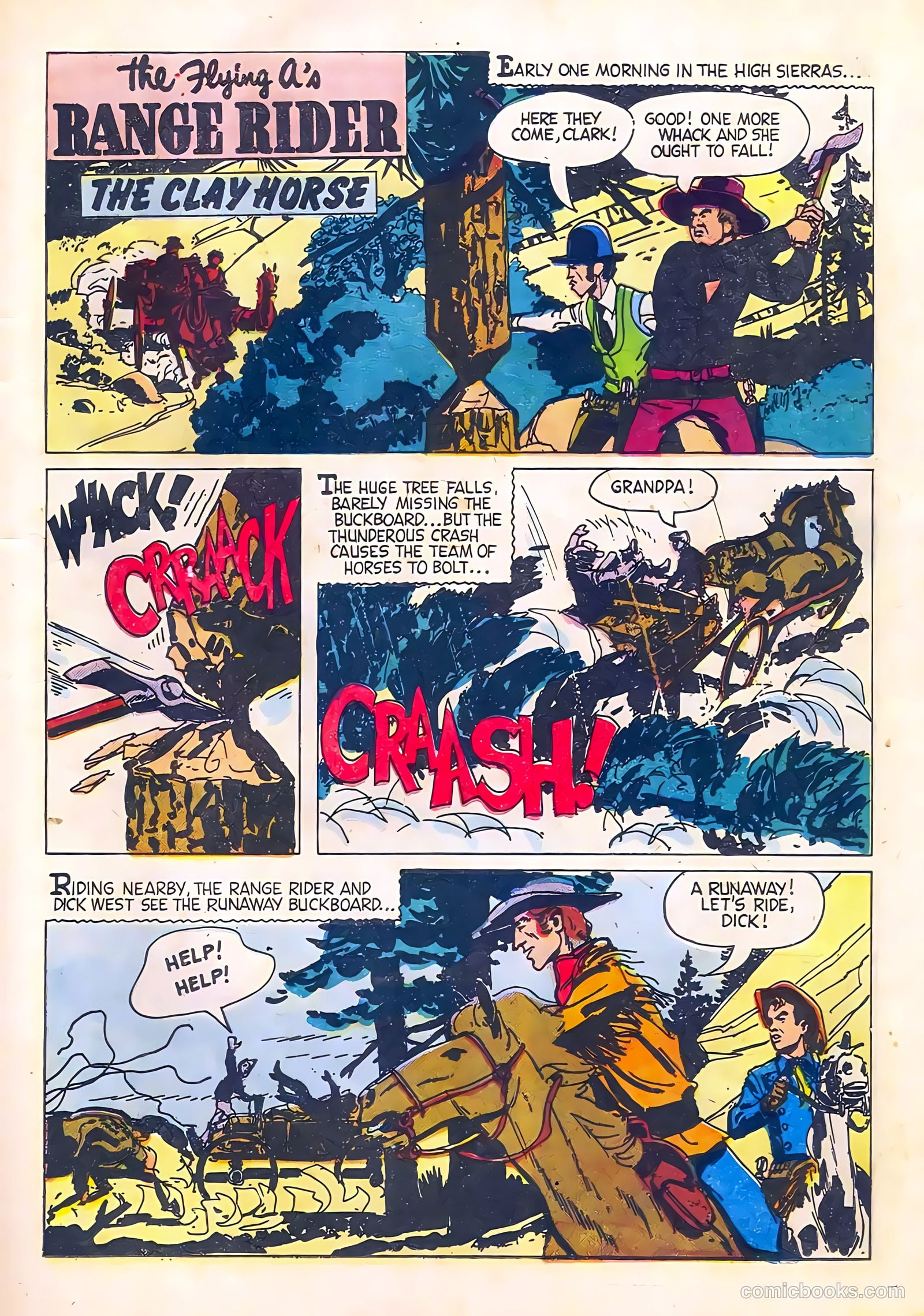 Range Rider #20 (1958) — page 25 of 36