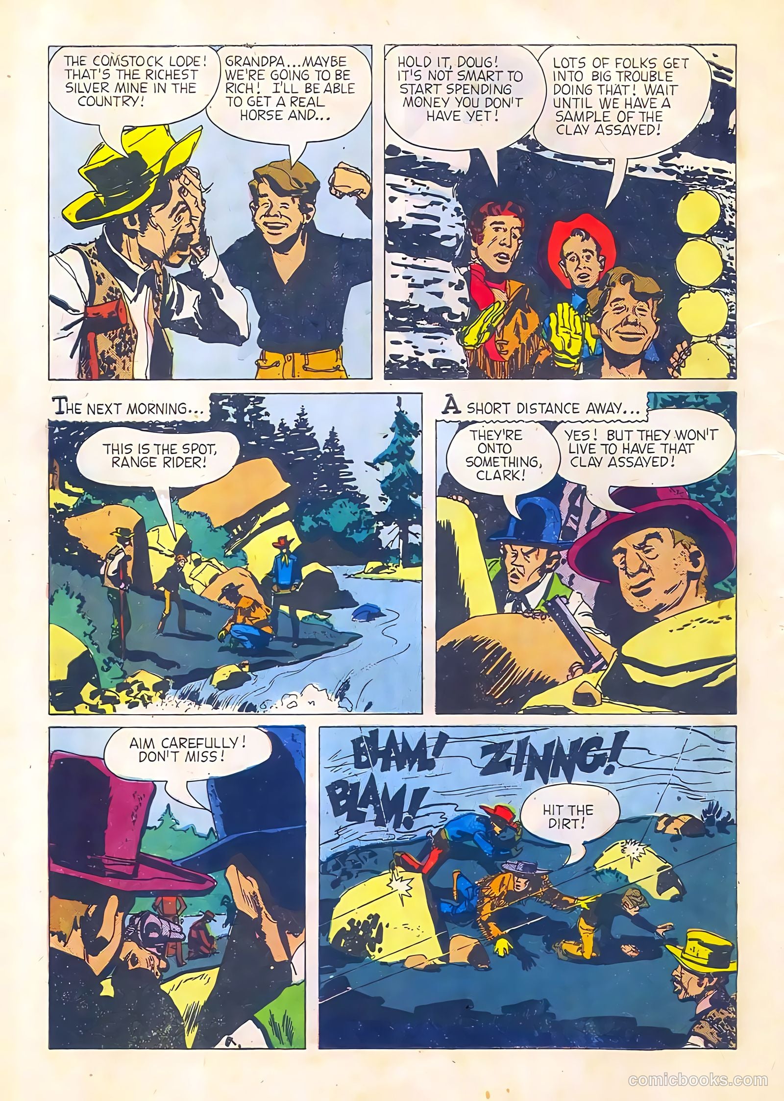Range Rider #20 (1958) — page 30 of 36