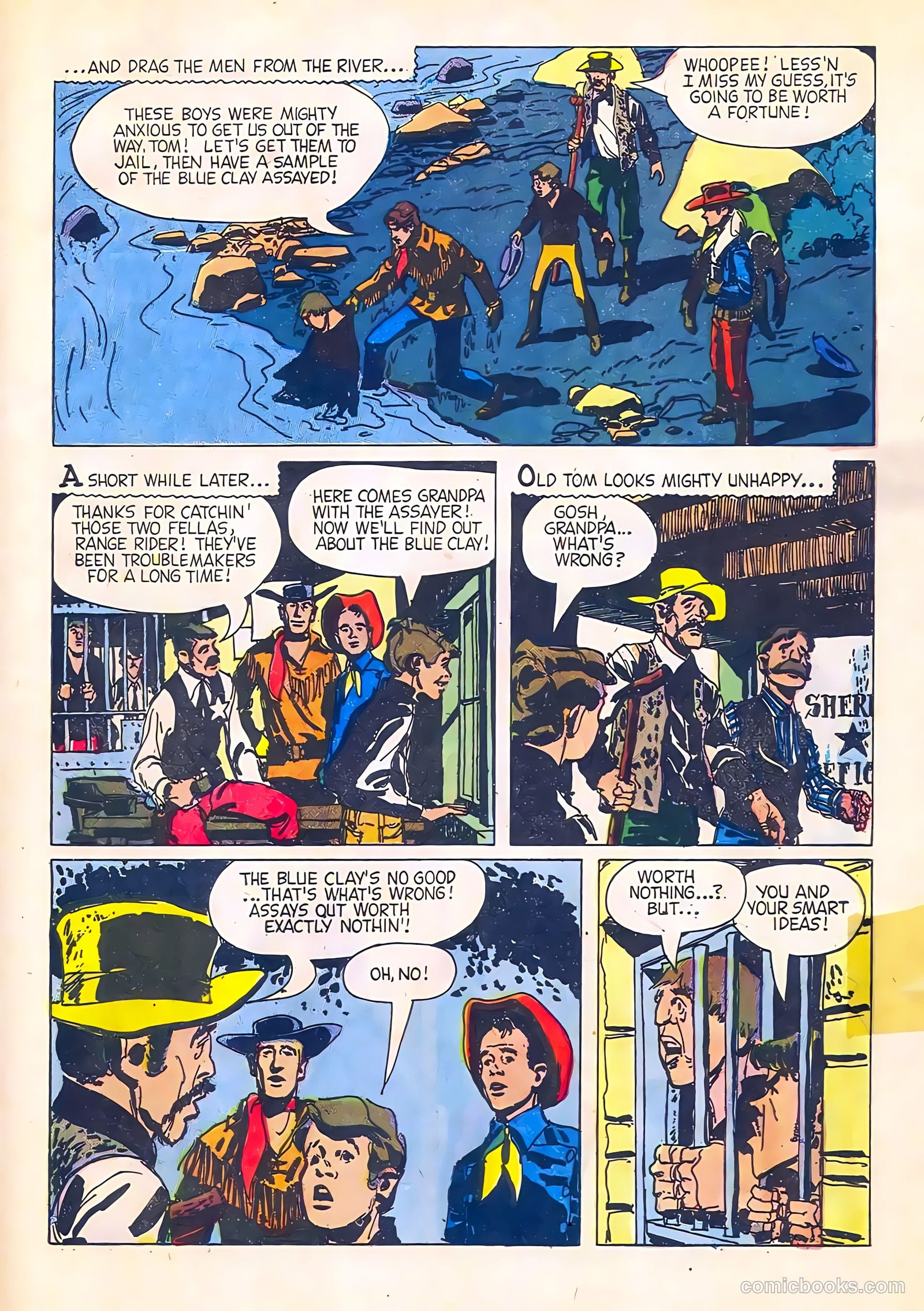 Range Rider #20 (1958) — page 33 of 36