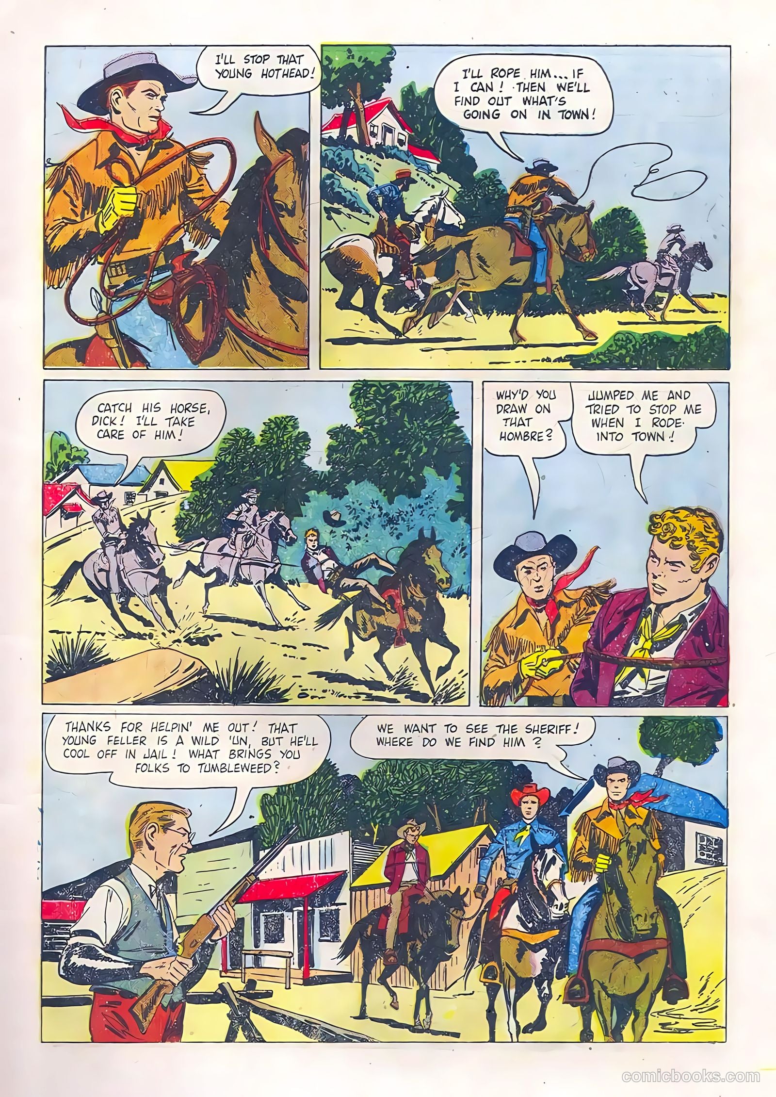 Range Rider #21 (1958) — page 9 of 36