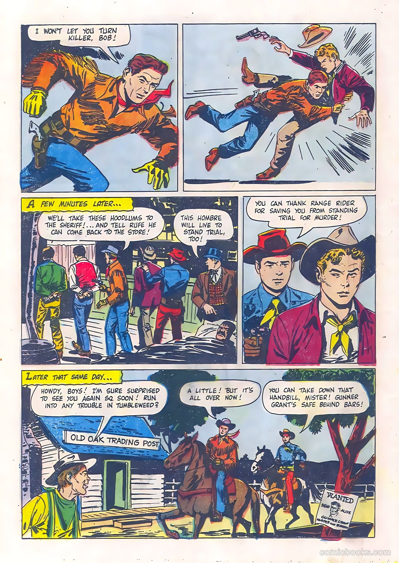 Range Rider #21 (1958) — page 16 of 36