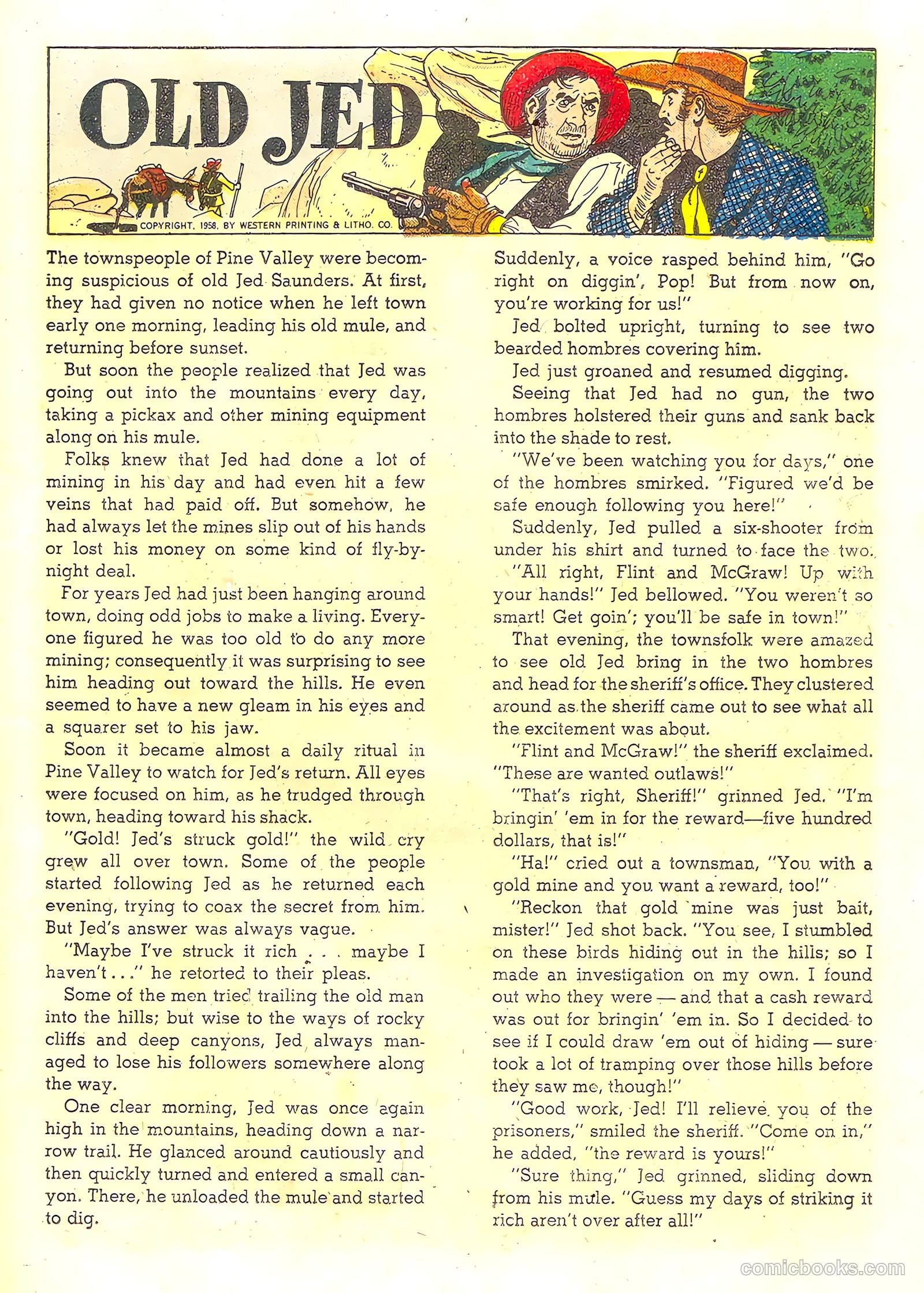 Range Rider #21 (1958) — page 17 of 36