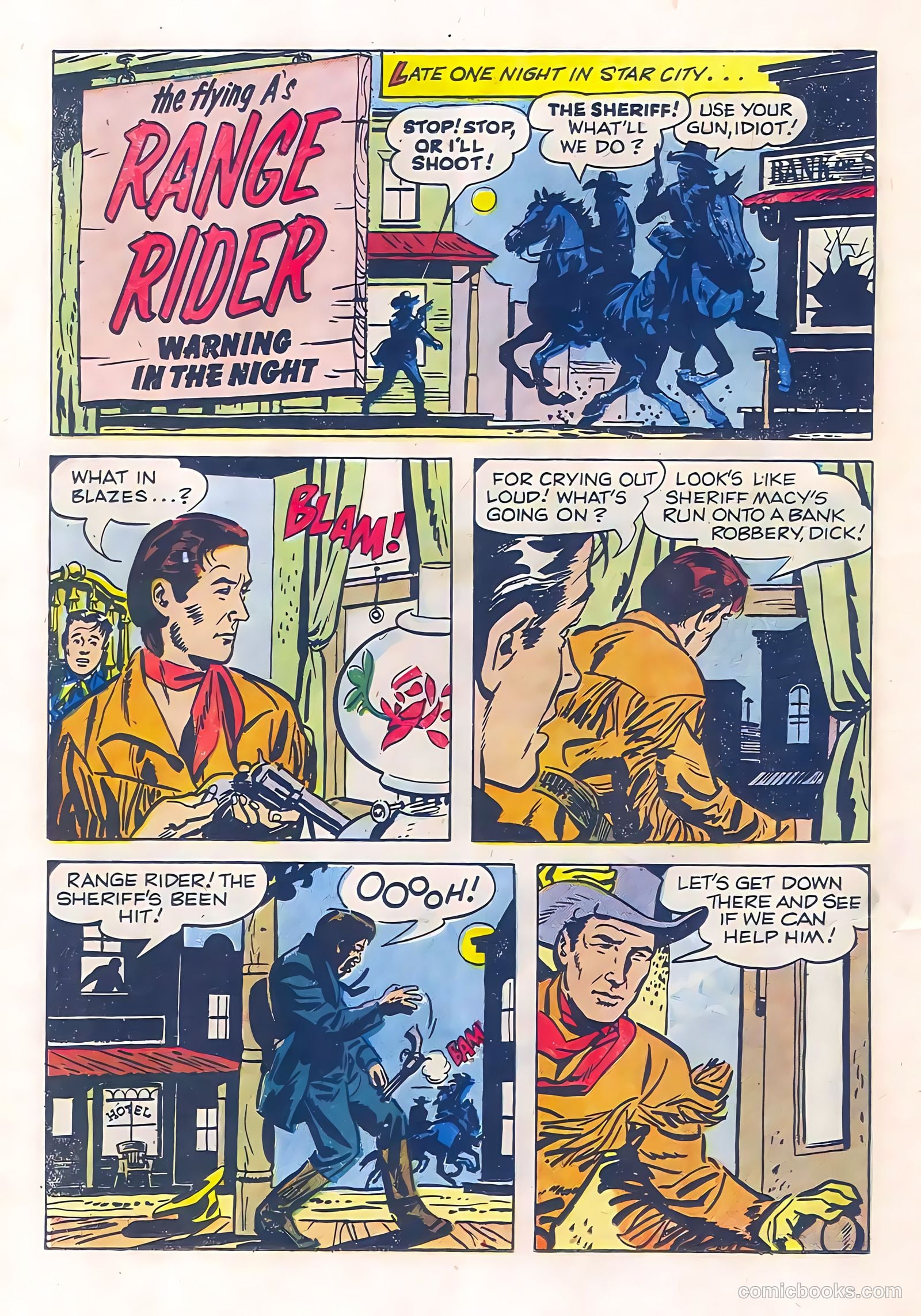 Range Rider #21 (1958) — page 22 of 36