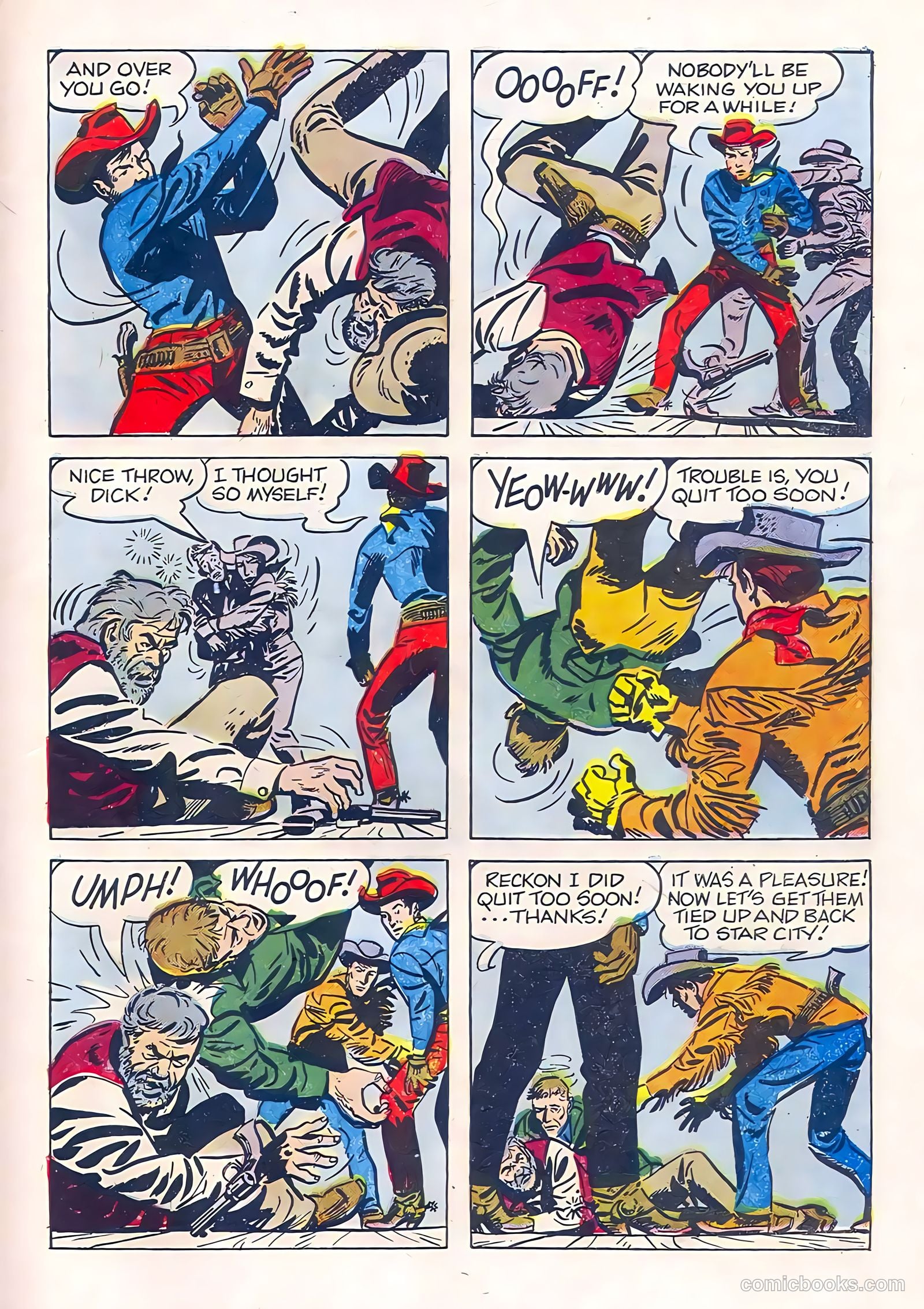 Range Rider #21 (1958) — page 33 of 36