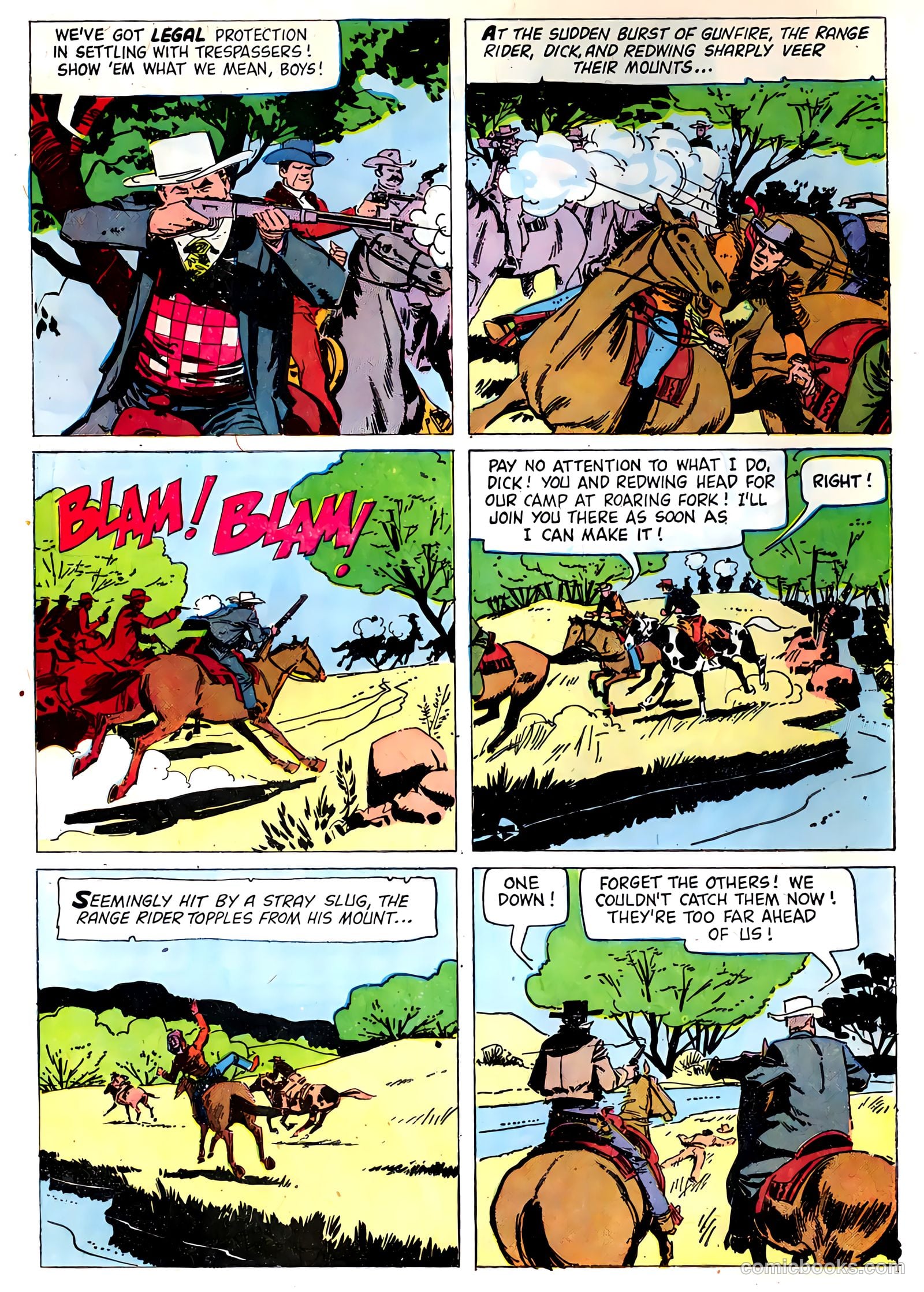 The Flying A's Range Rider #22 (1958) — page 8 of 36