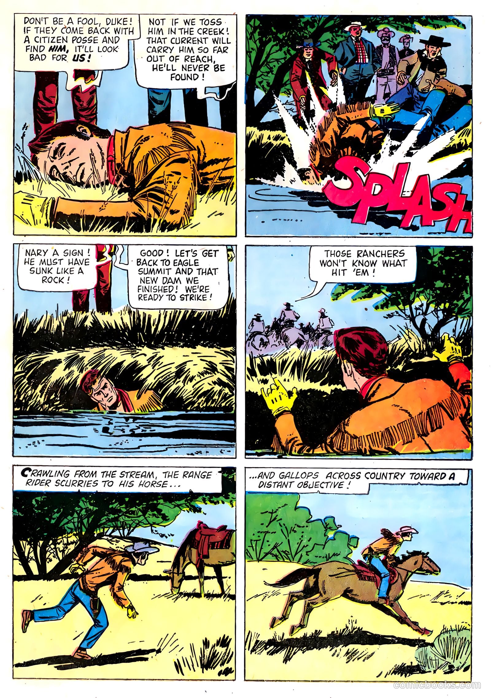 The Flying A's Range Rider #22 (1958) — page 9 of 36