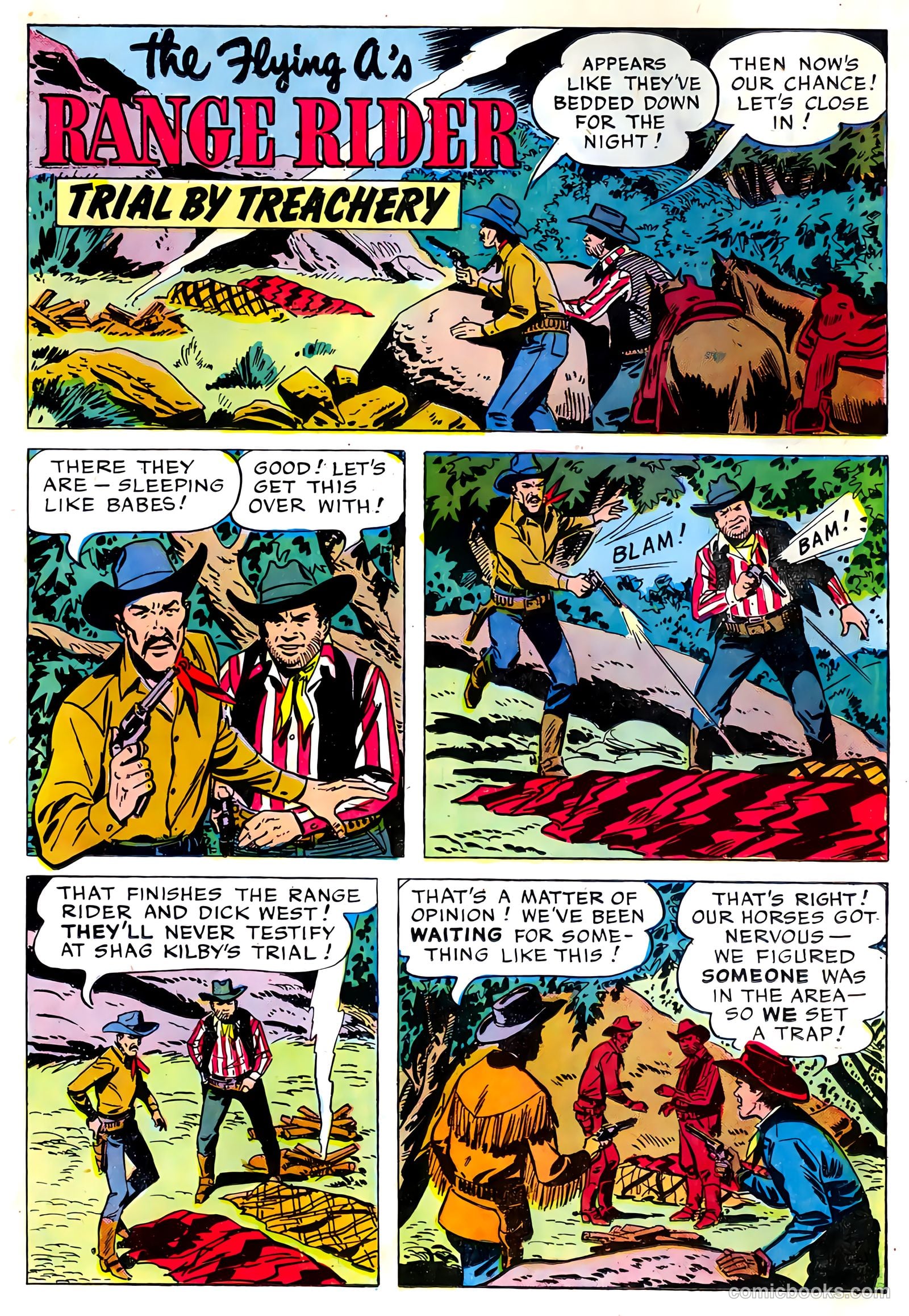 The Flying A's Range Rider #22 (1958) — page 14 of 36