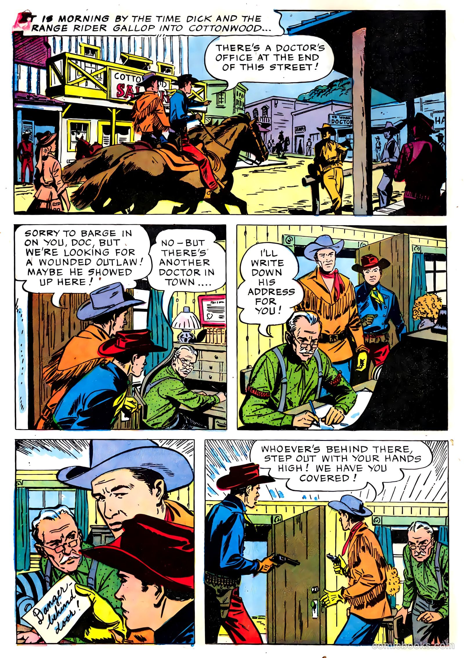 The Flying A's Range Rider #22 (1958) — page 16 of 36