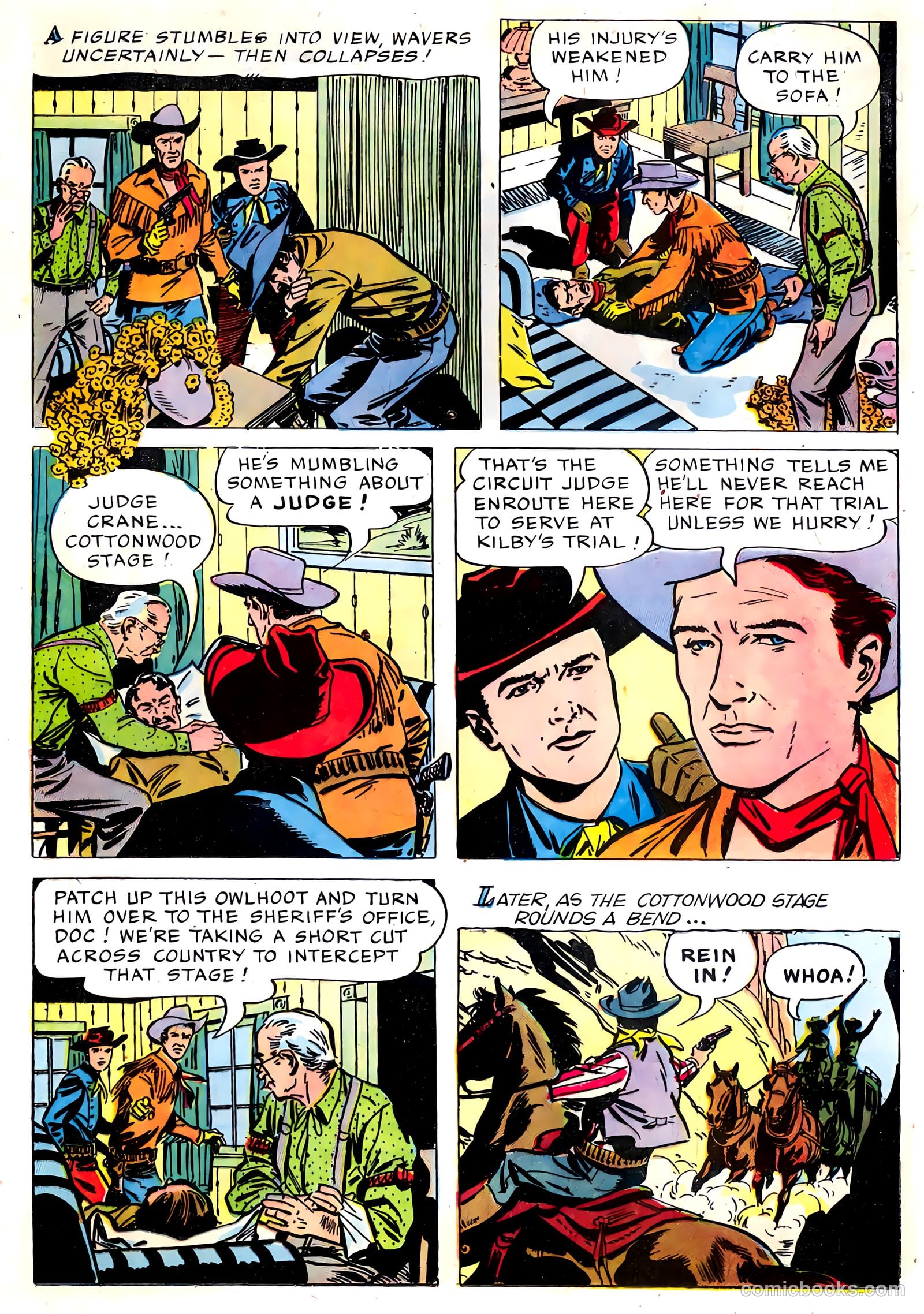The Flying A's Range Rider #22 (1958) — page 17 of 36