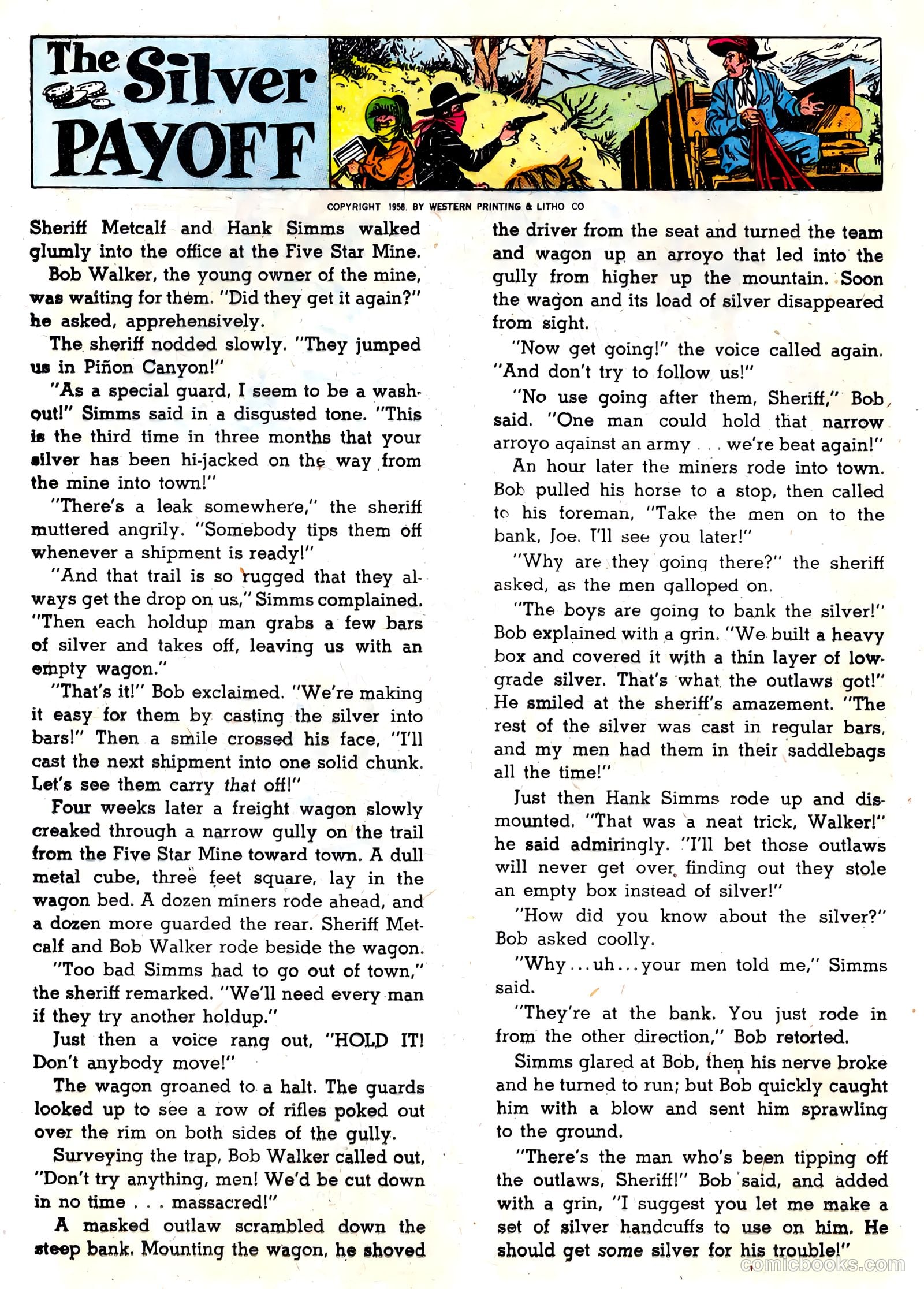 The Flying A's Range Rider #22 (1958) — page 20 of 36