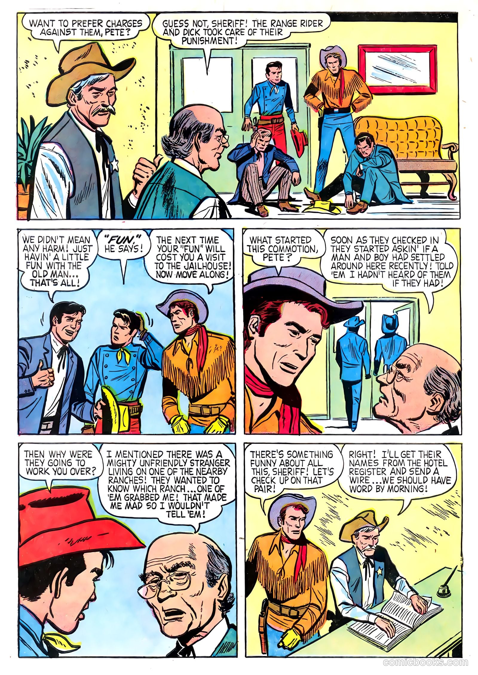 The Flying A's Range Rider #22 (1958) — page 30 of 36