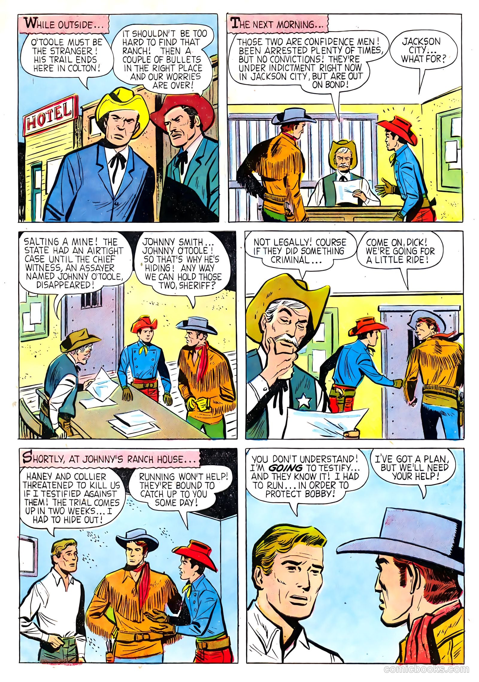 The Flying A's Range Rider #22 (1958) — page 31 of 36