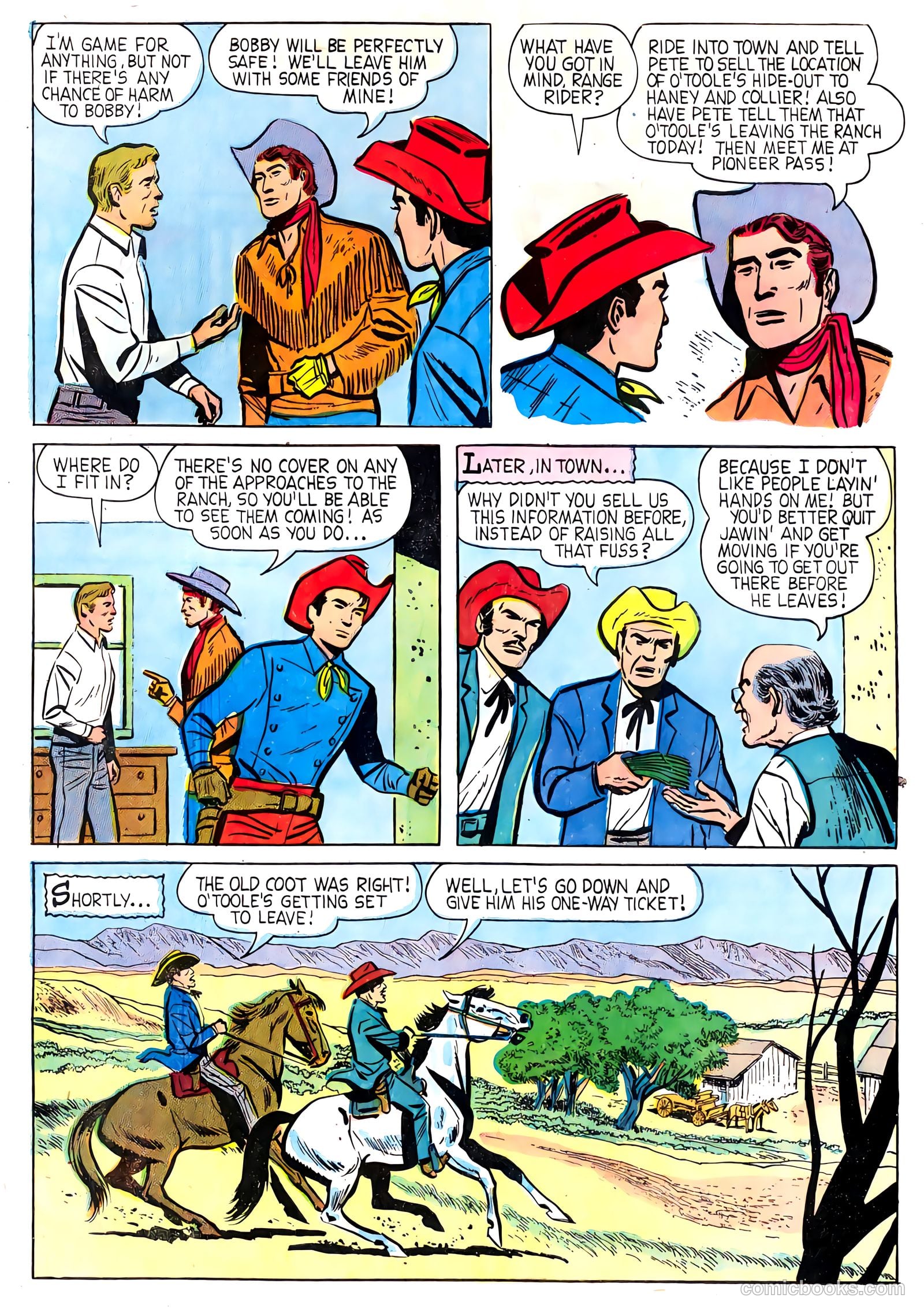 The Flying A's Range Rider #22 (1958) — page 32 of 36