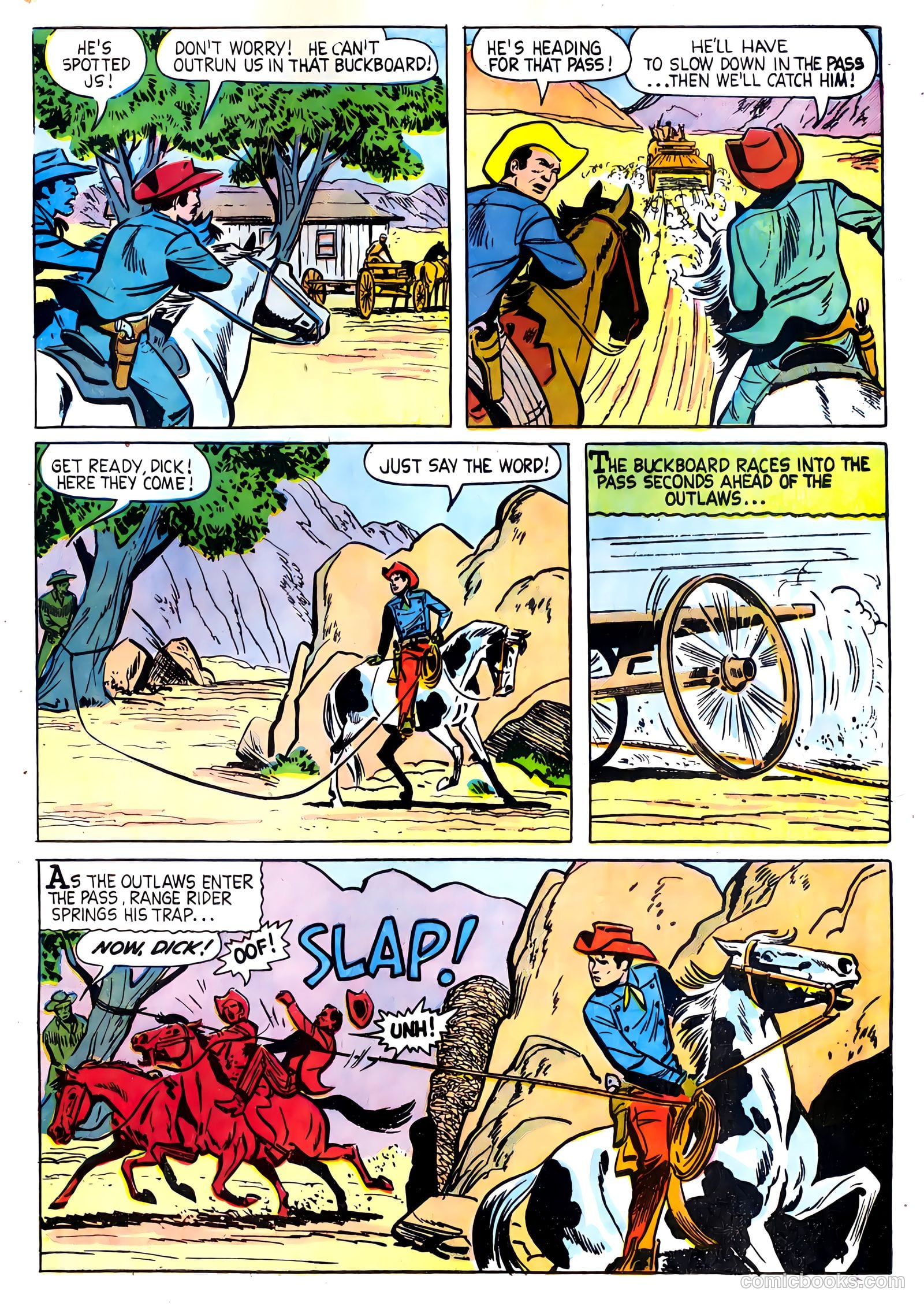 The Flying A's Range Rider #22 (1958) — page 33 of 36