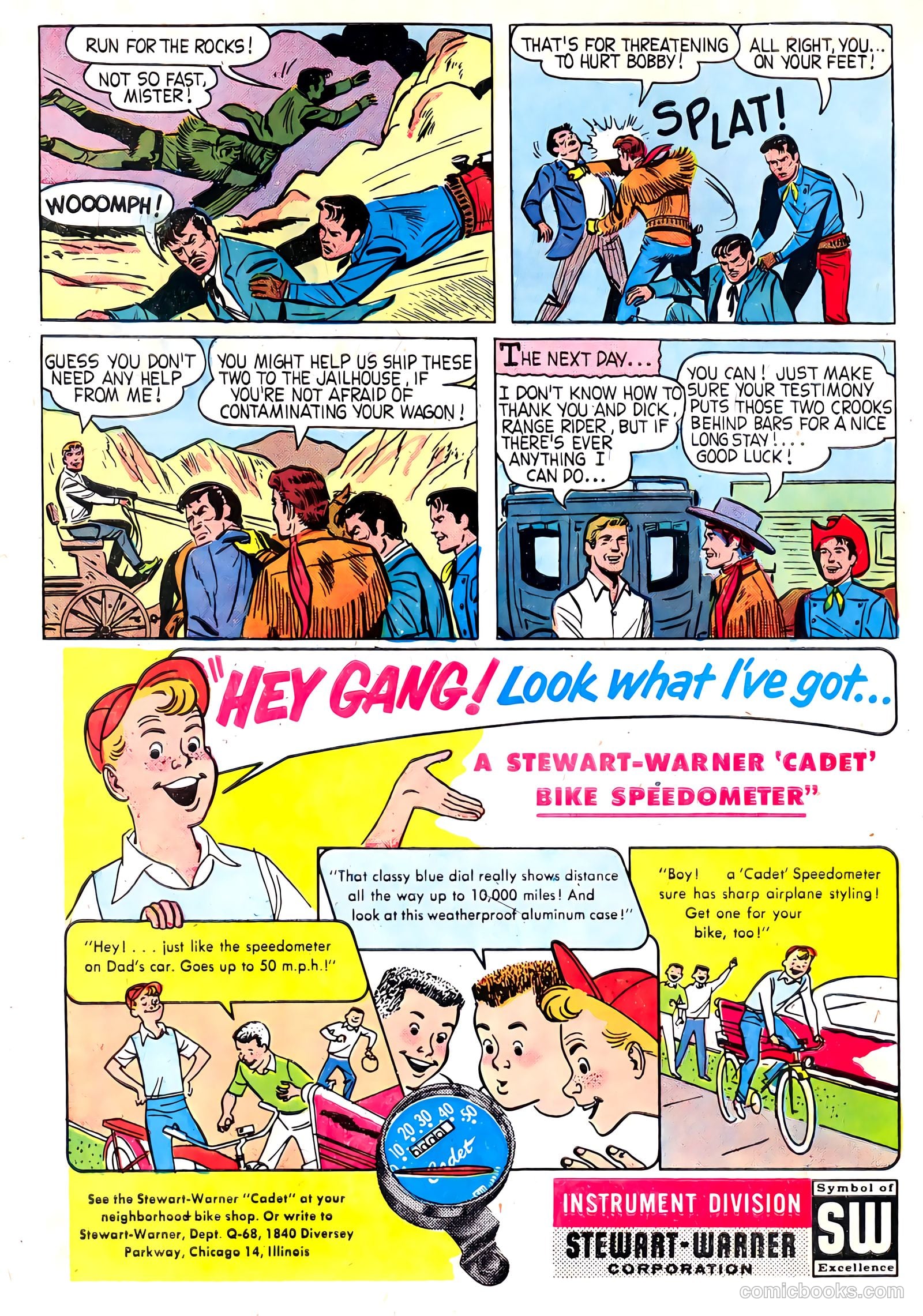 The Flying A's Range Rider #22 (1958) — page 34 of 36