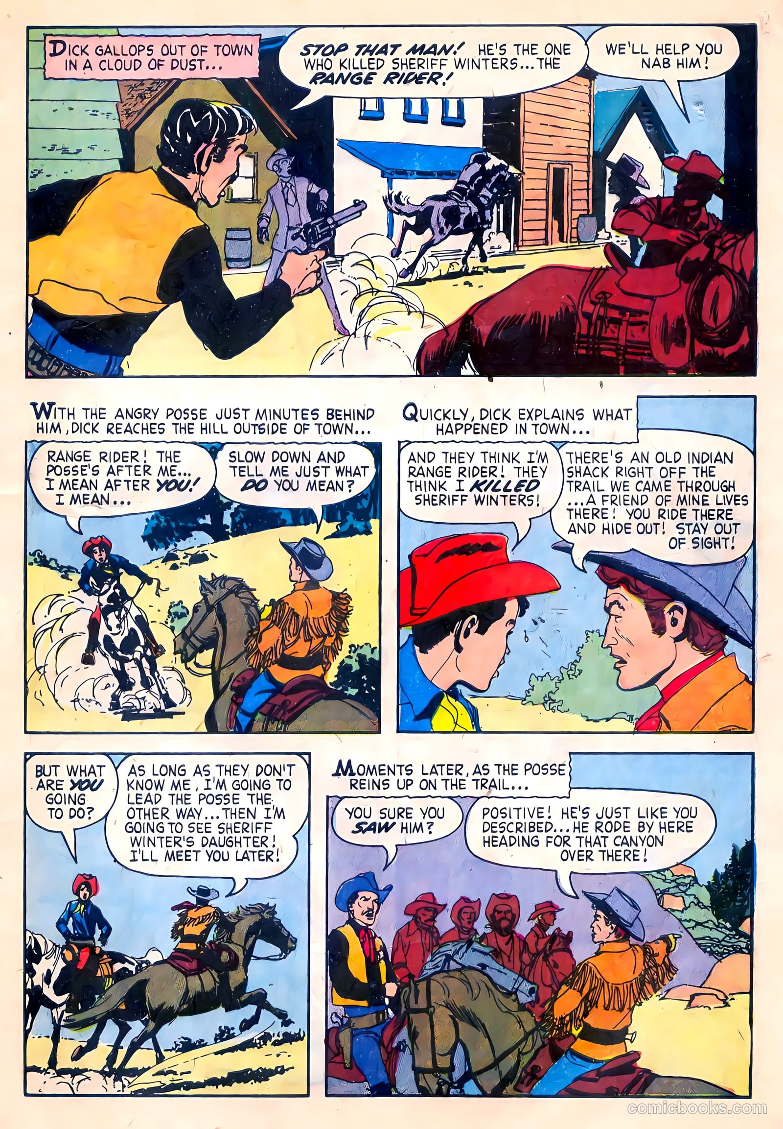 Range Rider #23 (1958) — page 5 of 36
