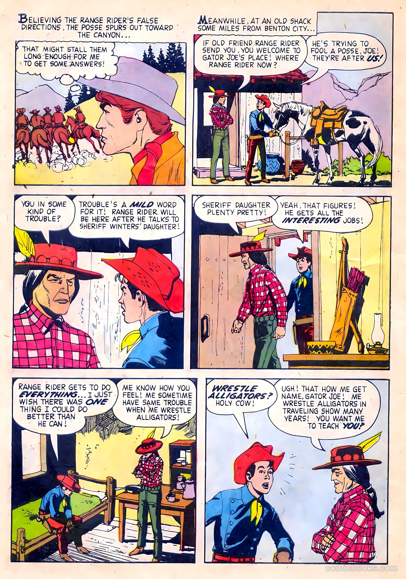 Range Rider #23 (1958) — page 6 of 36
