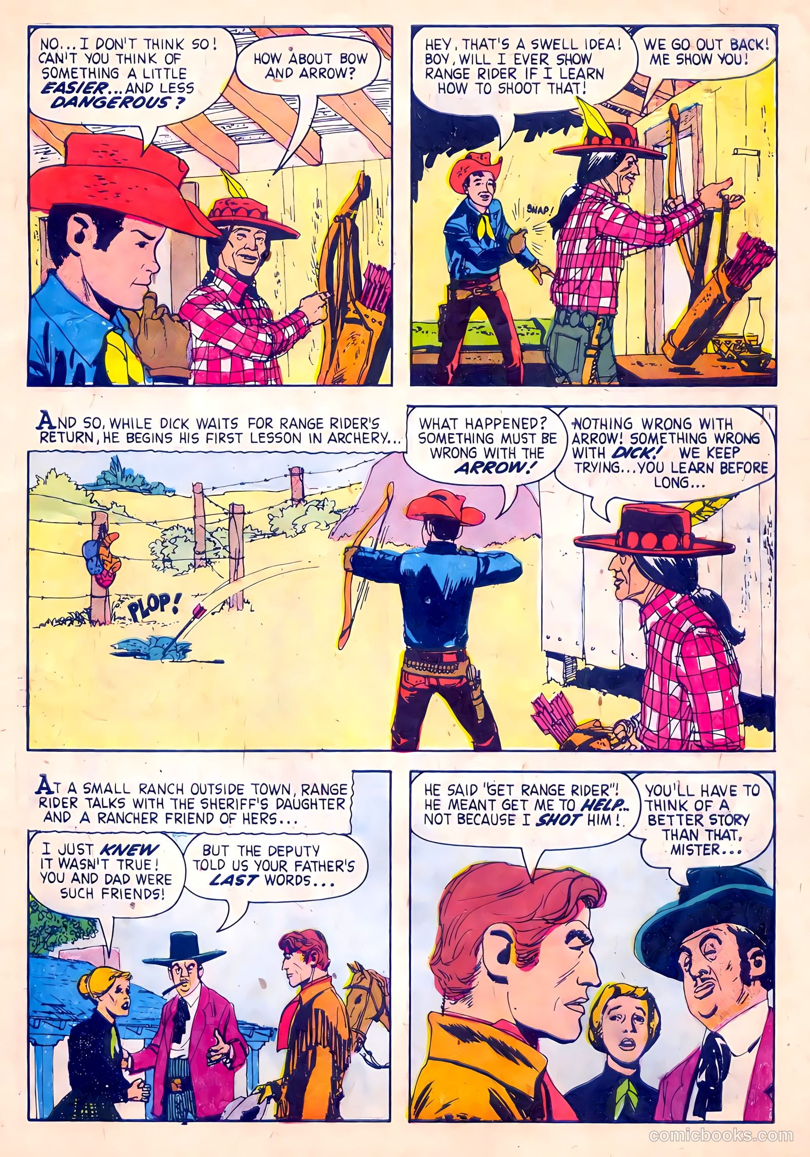 Range Rider #23 (1958) — page 7 of 36